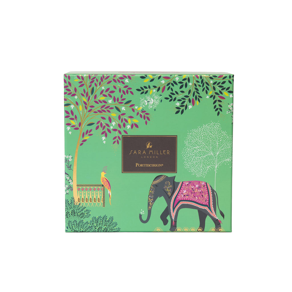 Sara Miller London Artisanne Noir Collection Mugs - Assorted - Set of 4 0.34L Boxed Set