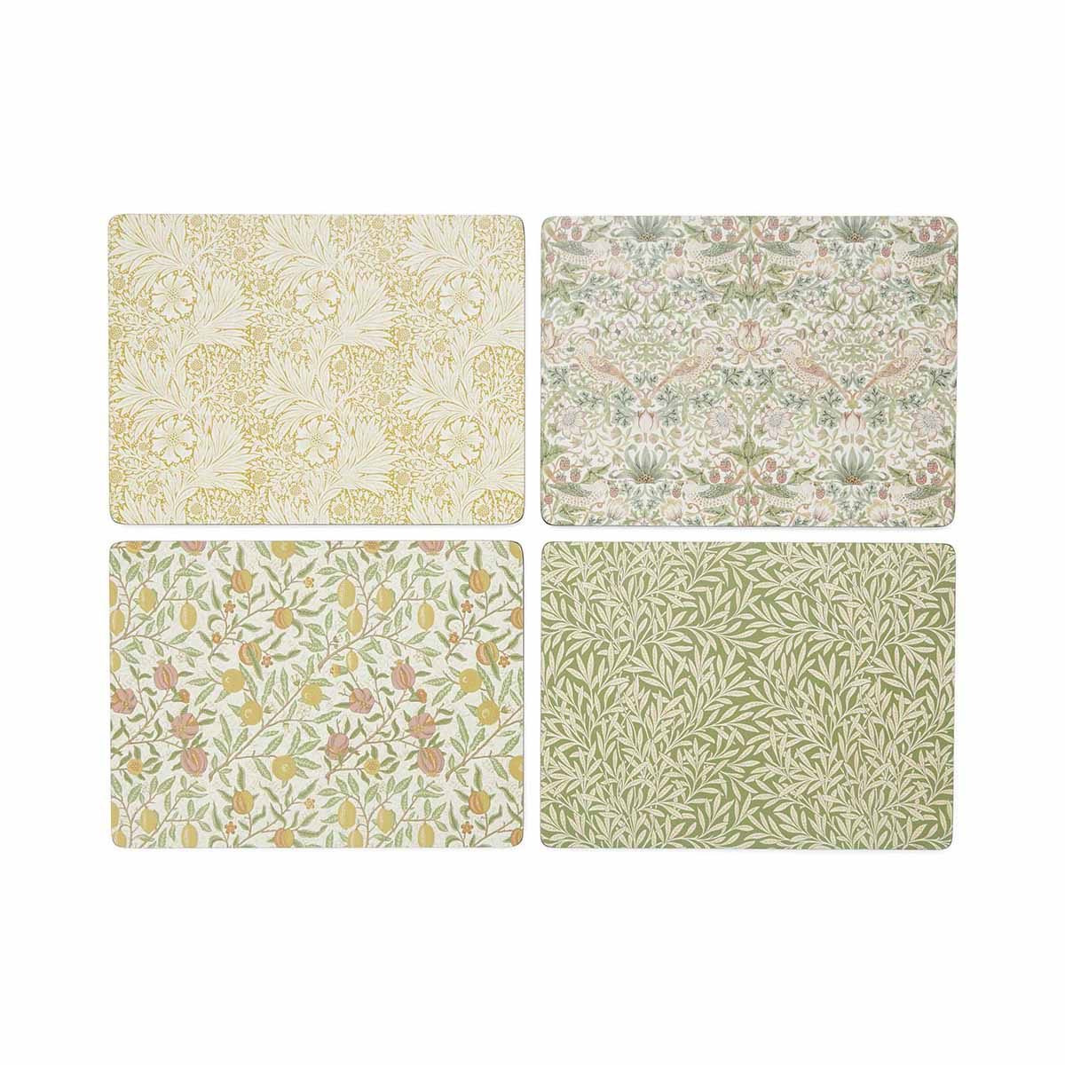 Morris & Co. Simply Mixed Large Placemats - Set of 4