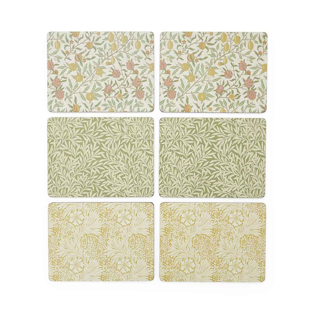 Morris & Co. Simply Mixed Placemats - Set of 6