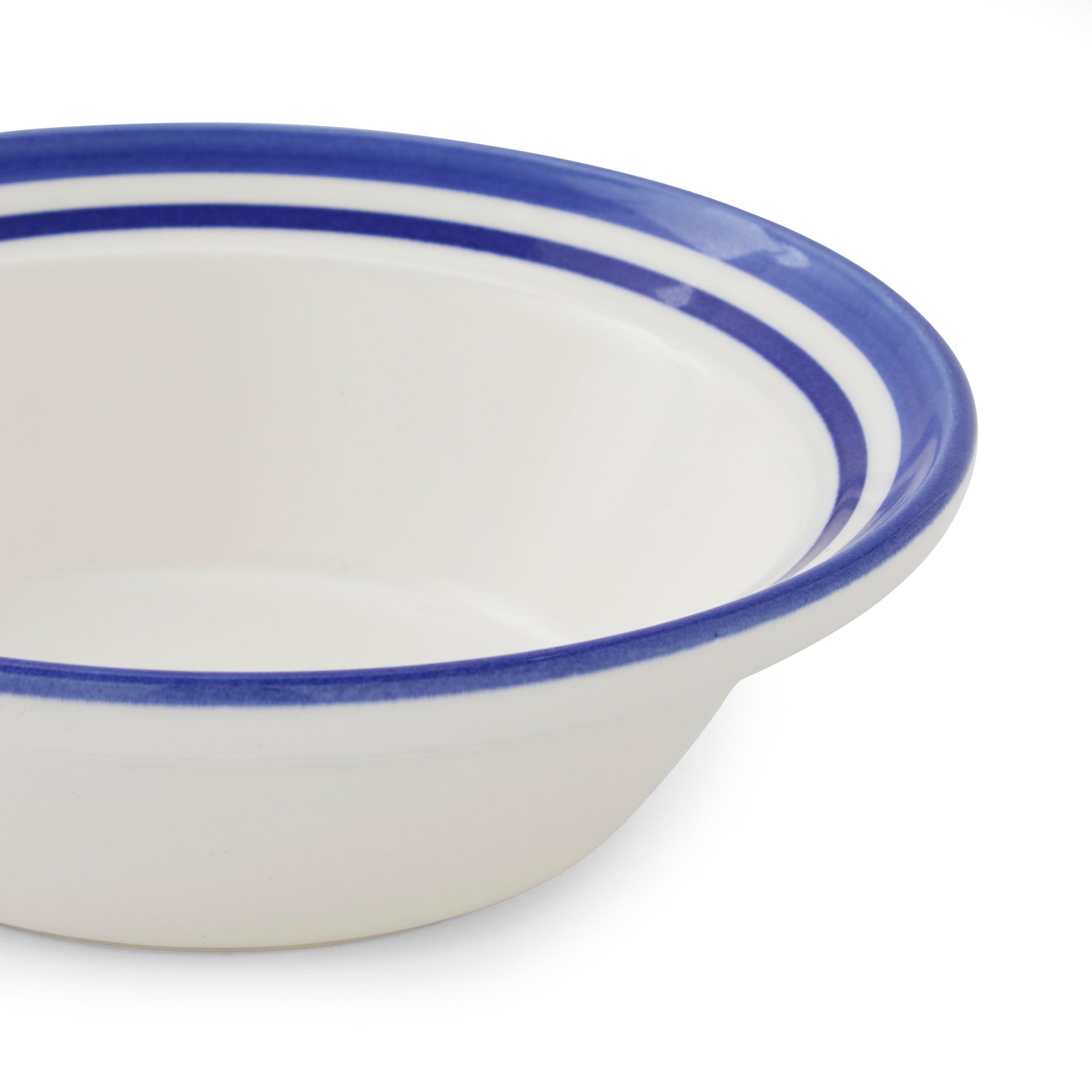 Portmeirion Home Potter's Stripe Oatmeal Bowl (D) 15cm Set of 4