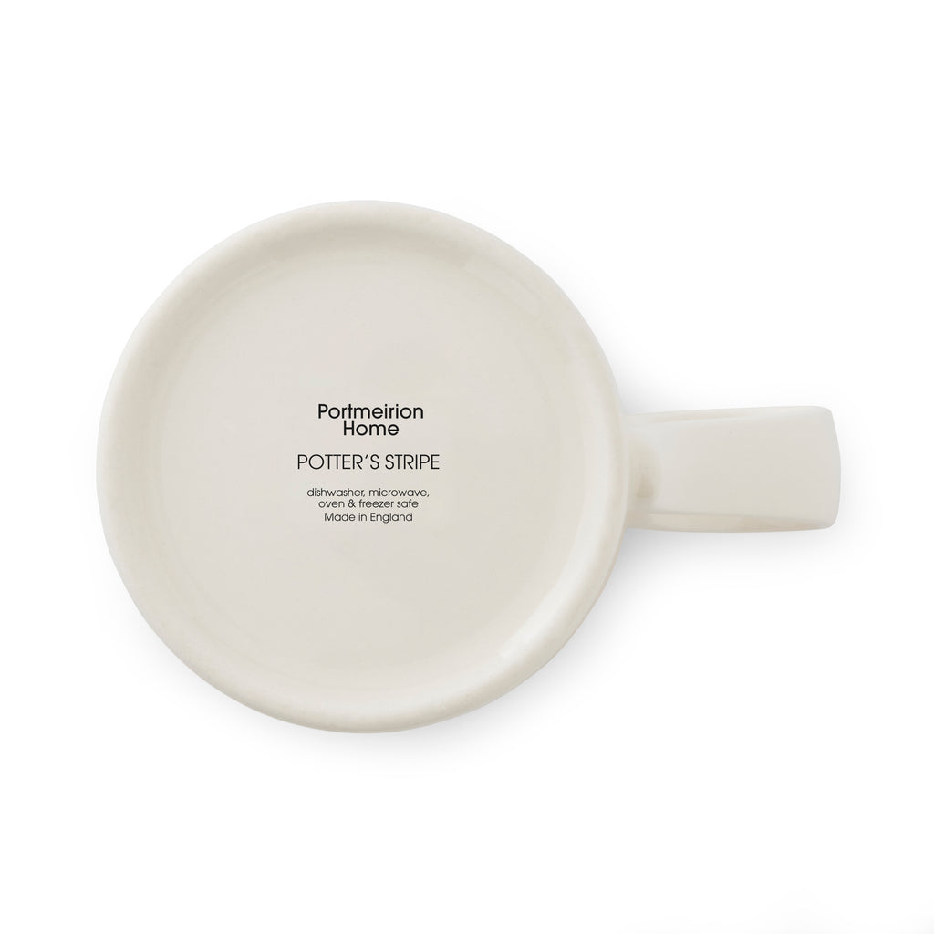 Portmeirion Home Potter's Stripe Breakfast Mug 0.26L Set of 4