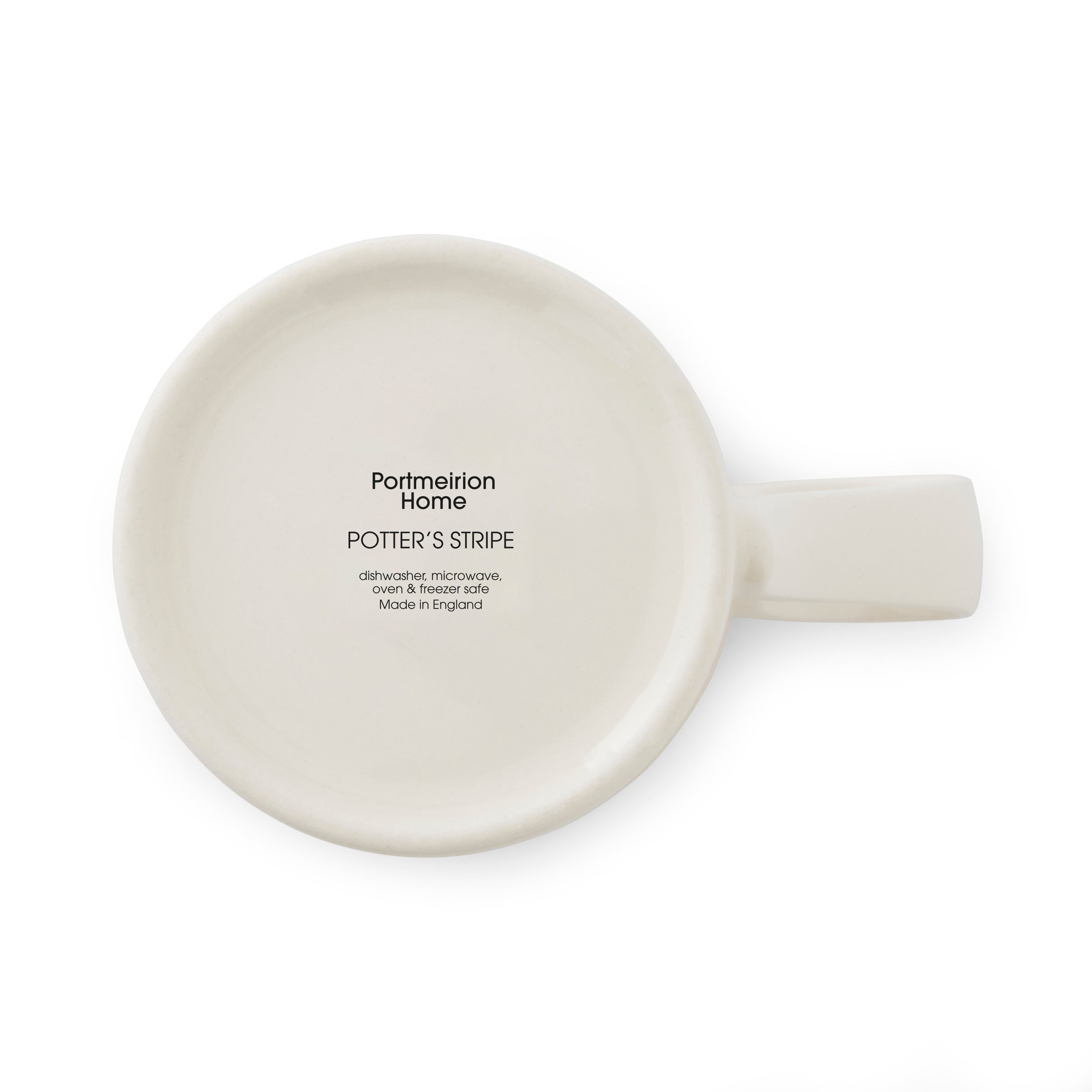Portmeirion Home Potter's Stripe Breakfast Mug 0.26L Set of 4