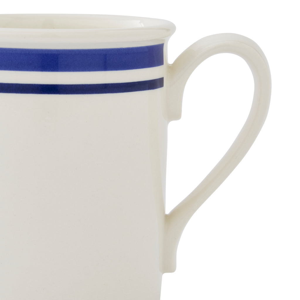 Portmeirion Home Potter's Stripe Breakfast Mug 0.26L Set of 4