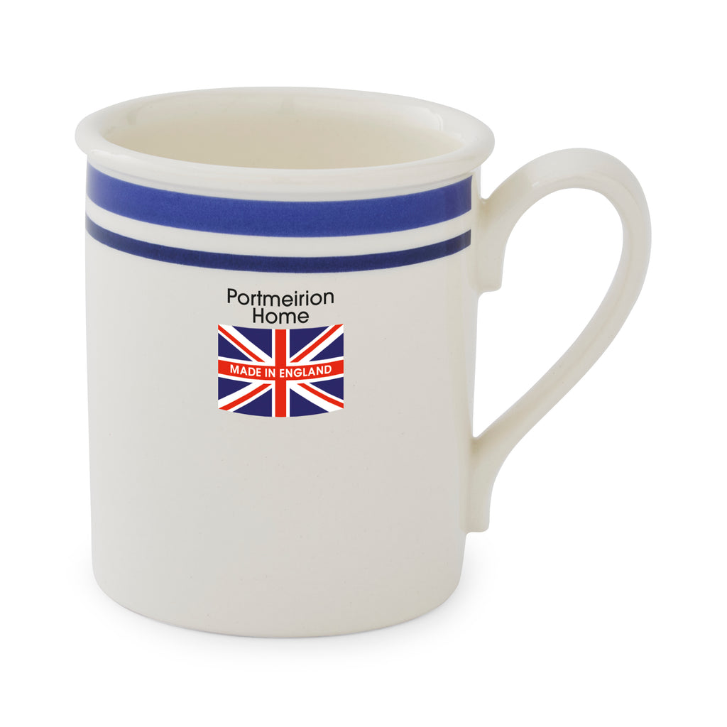 Portmeirion Home Potter's Stripe Breakfast Mug 0.26L Set of 4