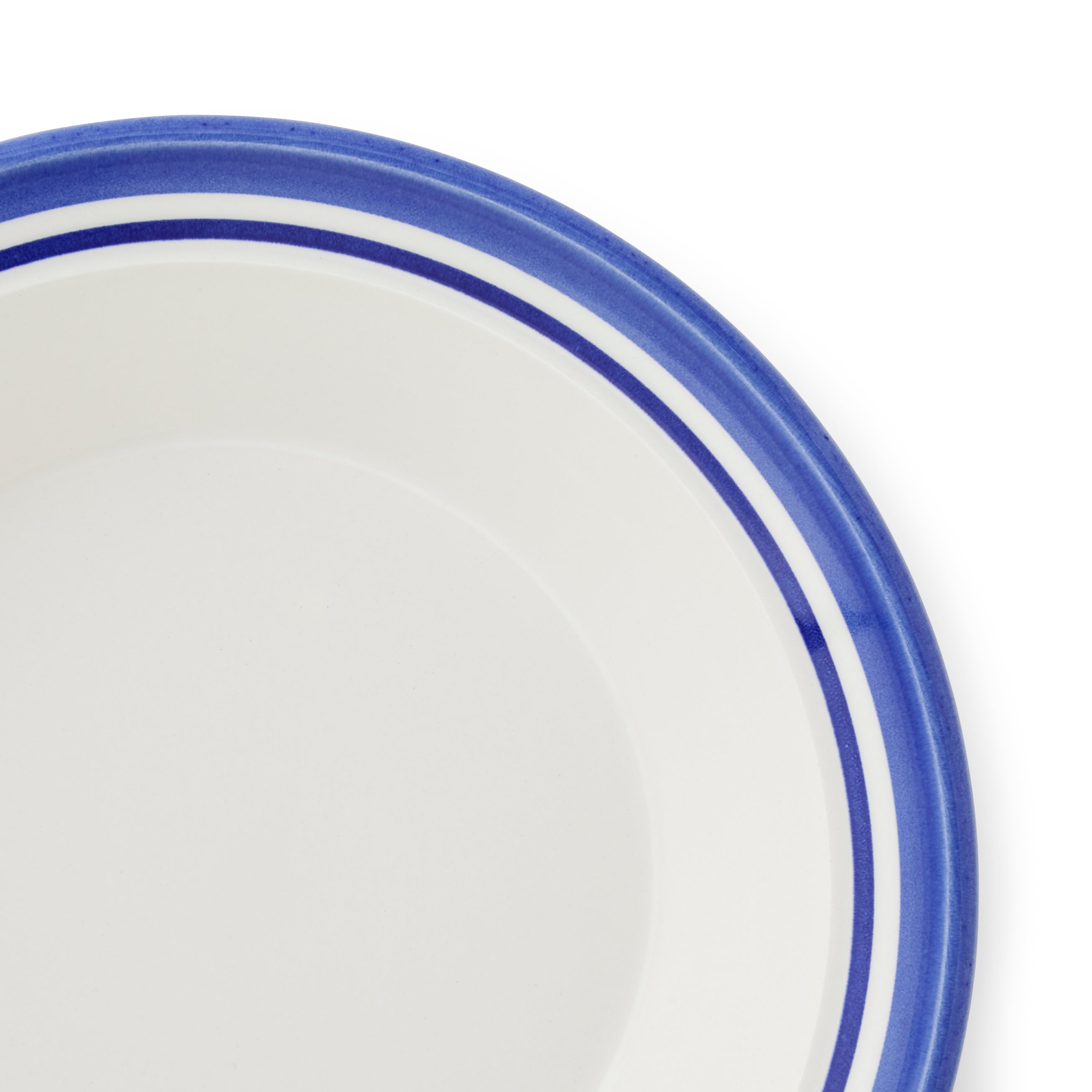 Portmeirion Home Potter's Stripe Soup Plate (D) 20cm Set of 4