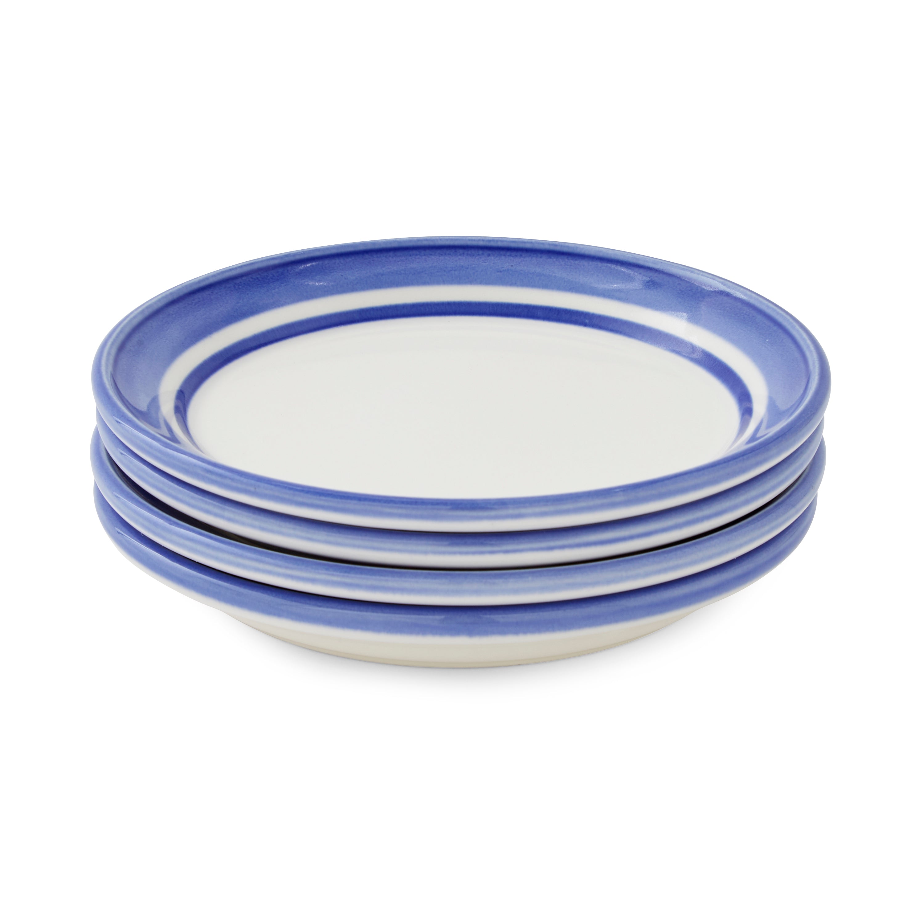 Portmeirion Home Potter's Stripe 5" Bread plate 13m Set of 4