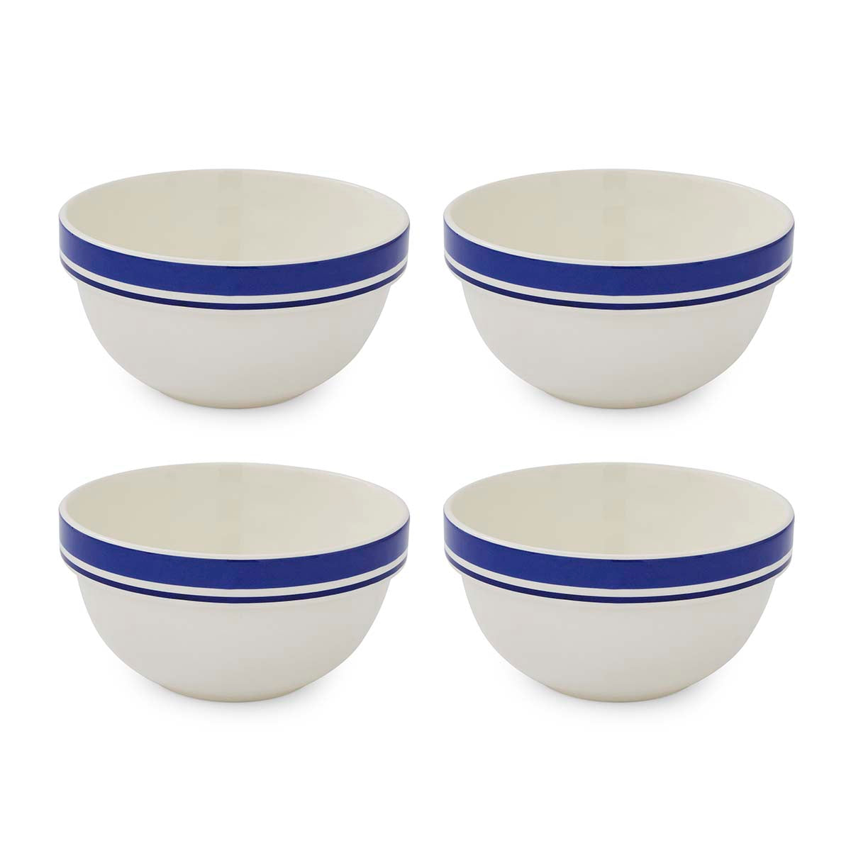 Portmeirion Home Potter's Stripe 7" Stacking Bowl 18cm Set of 4