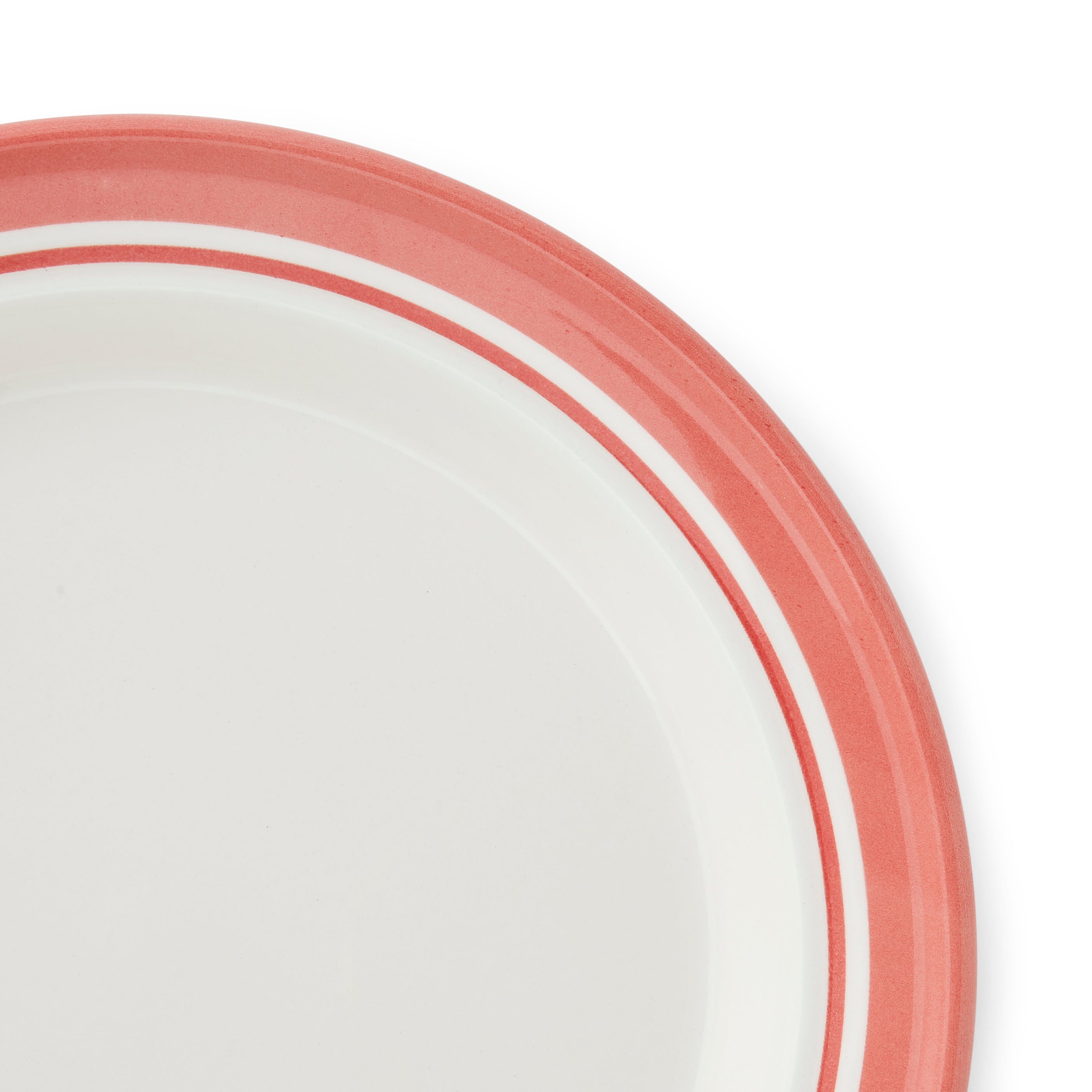 Portmeirion Home Potter's Stripe 10" Plate (D) 25cm Set of 4
