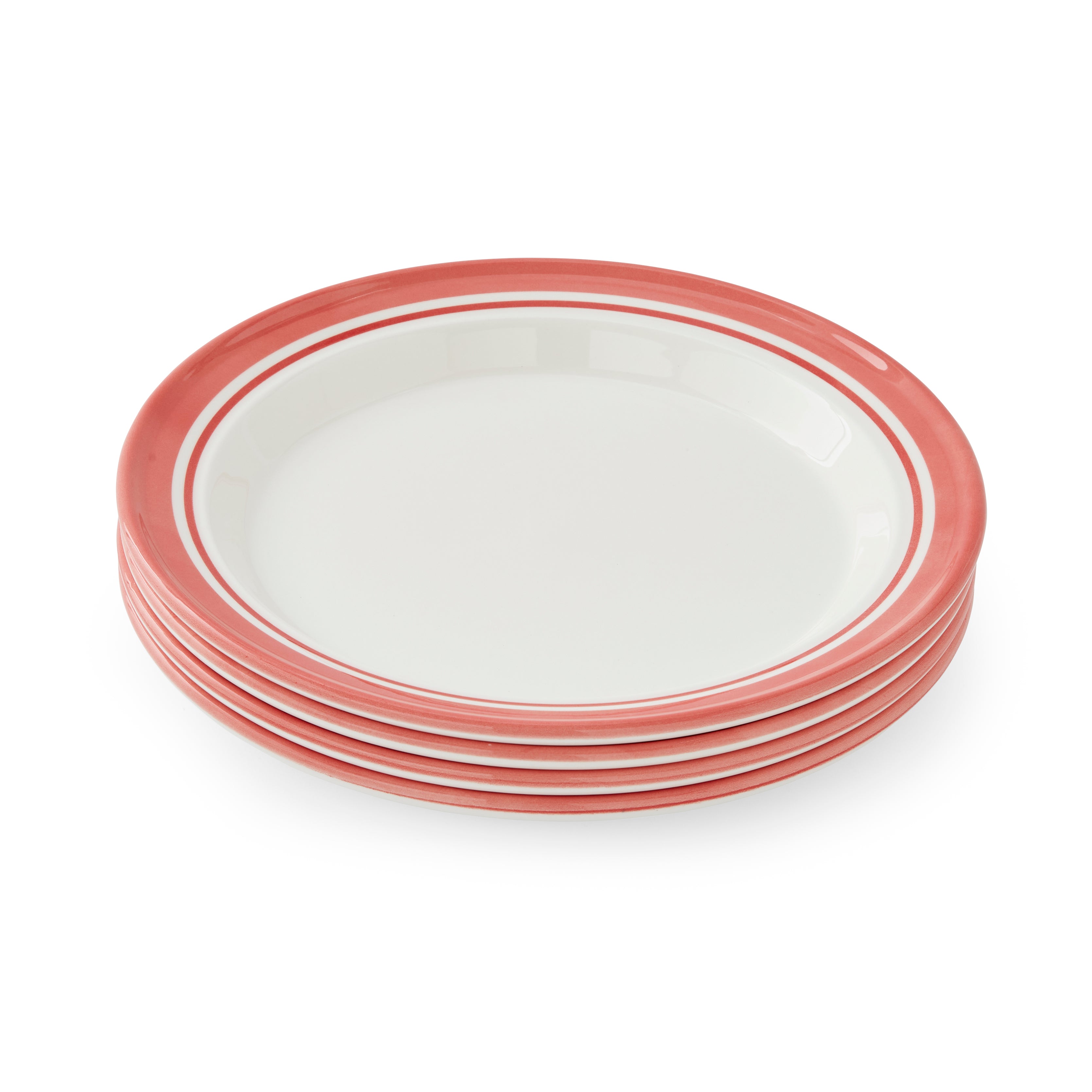 Portmeirion Home Potter's Stripe 10" Plate (D) 25cm Set of 4
