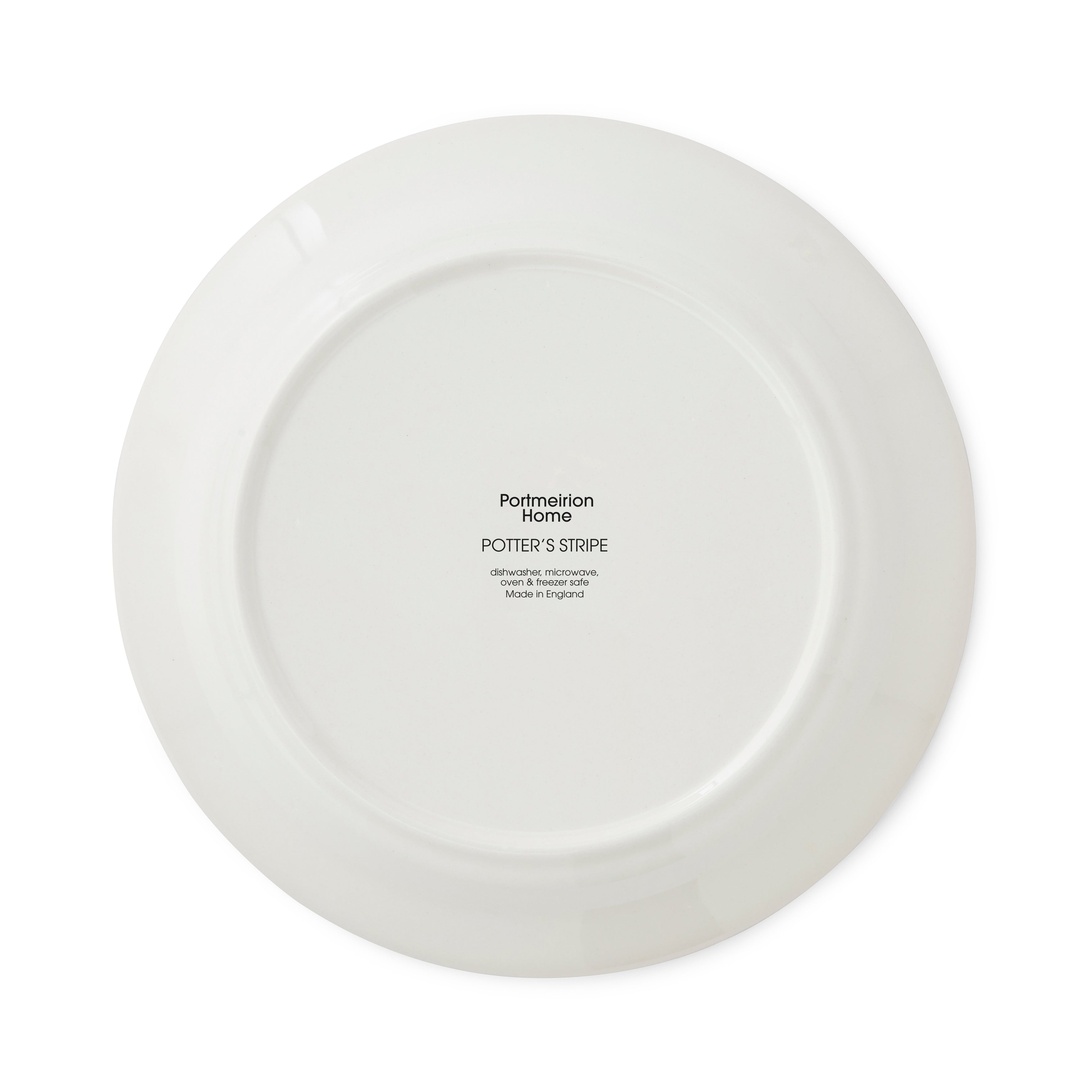 Portmeirion Home Potter's Stripe 8" Plate (D) 20cm Set of 4