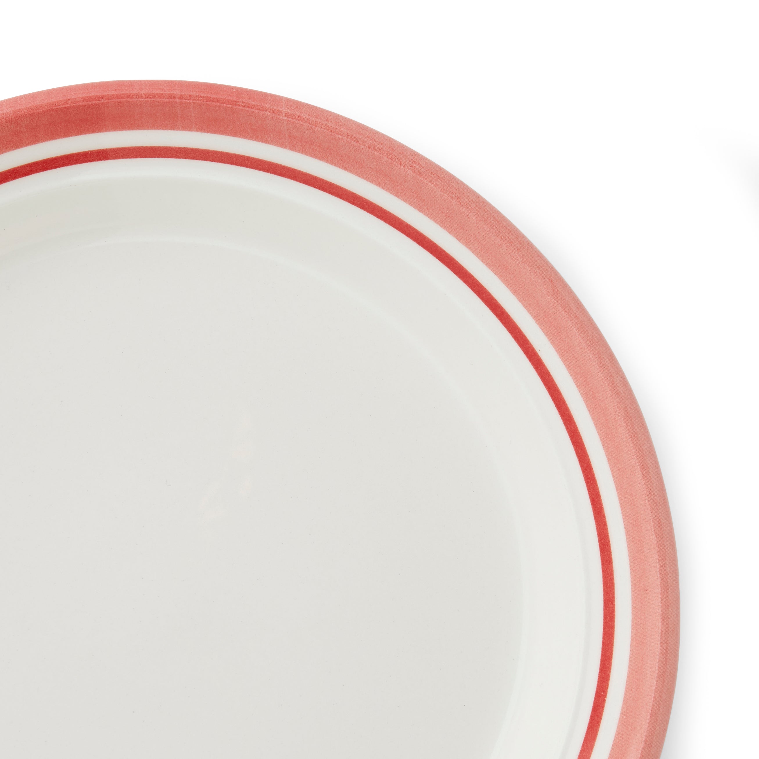 Portmeirion Home Potter's Stripe 8" Plate (D) 20cm Set of 4