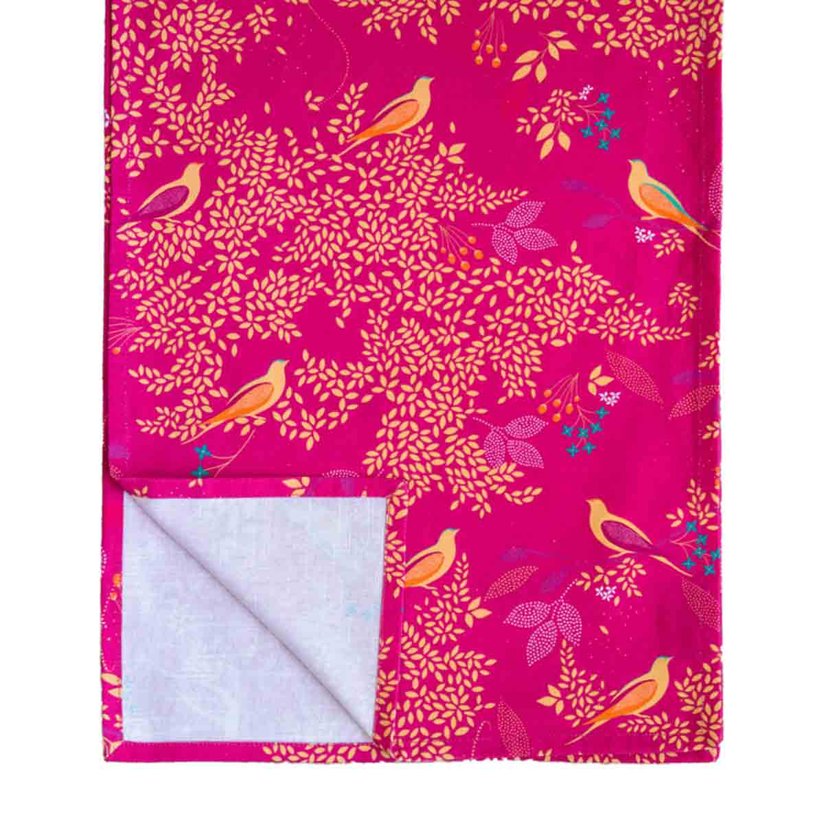 Sara Miller London Artisanne Noir Collection Runner - Pink 250cm x 35cm Single