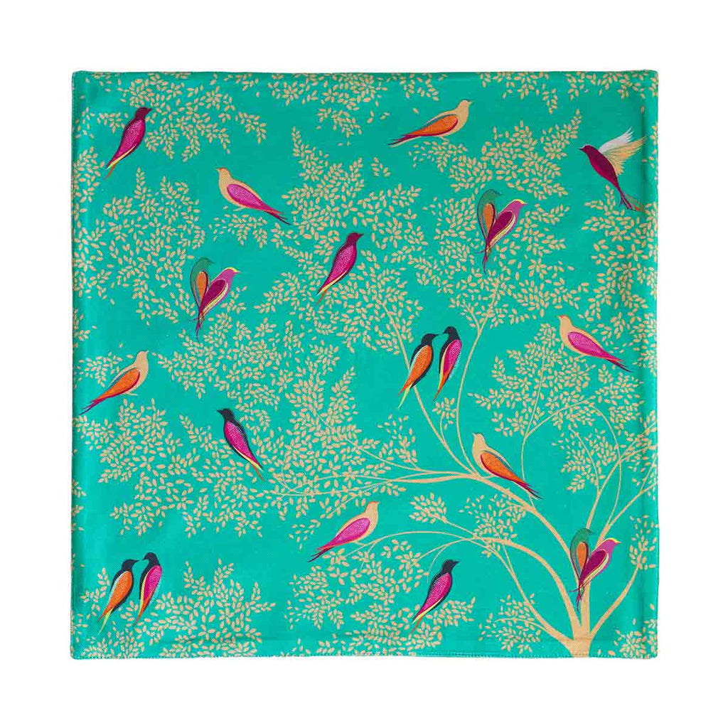 Sara Miller London Artisanne Noir Collection Napkins - Green - Set of 2 40cm x 40cm Set