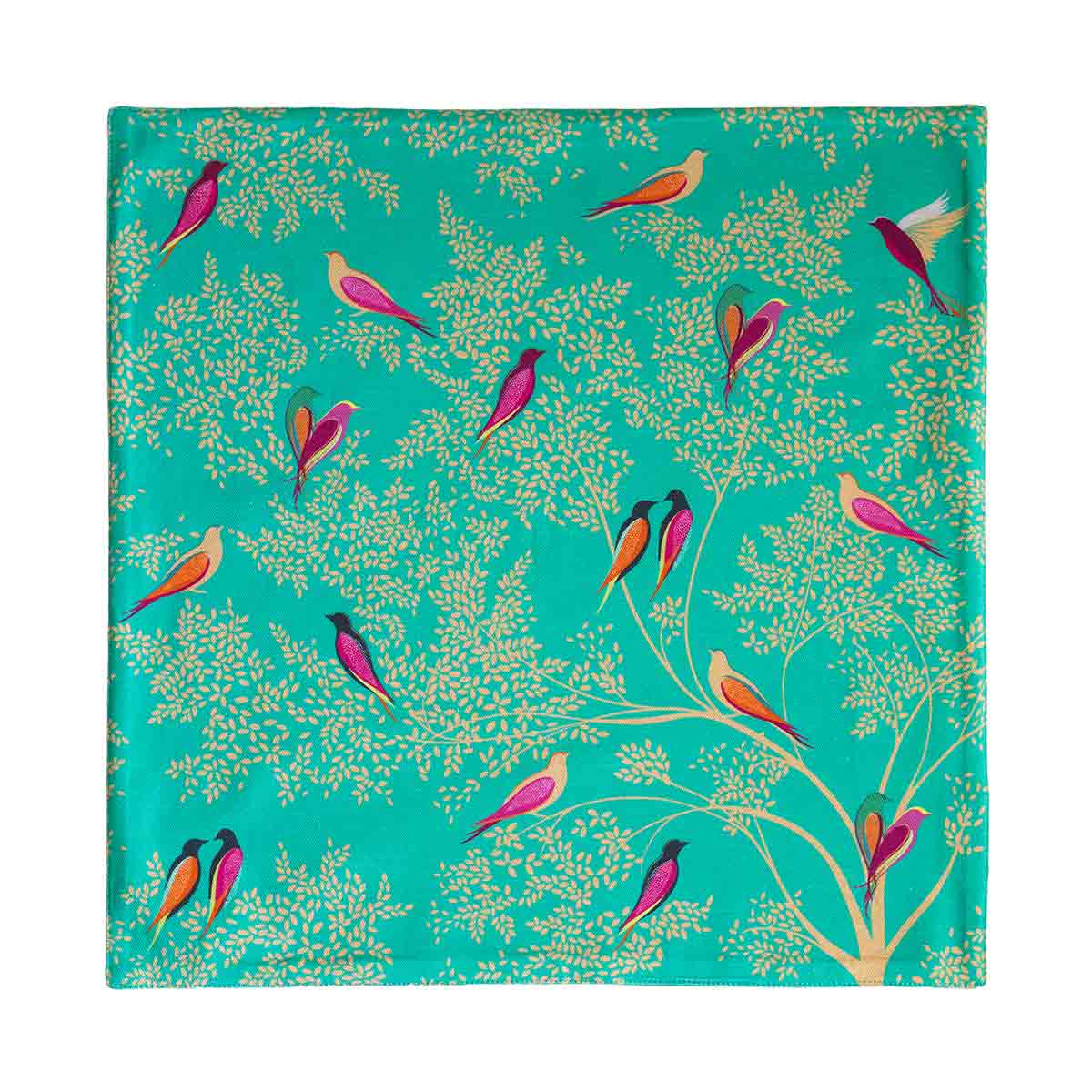 Sara Miller London Artisanne Noir Collection Napkins - Green - Set of 2 40cm x 40cm Set