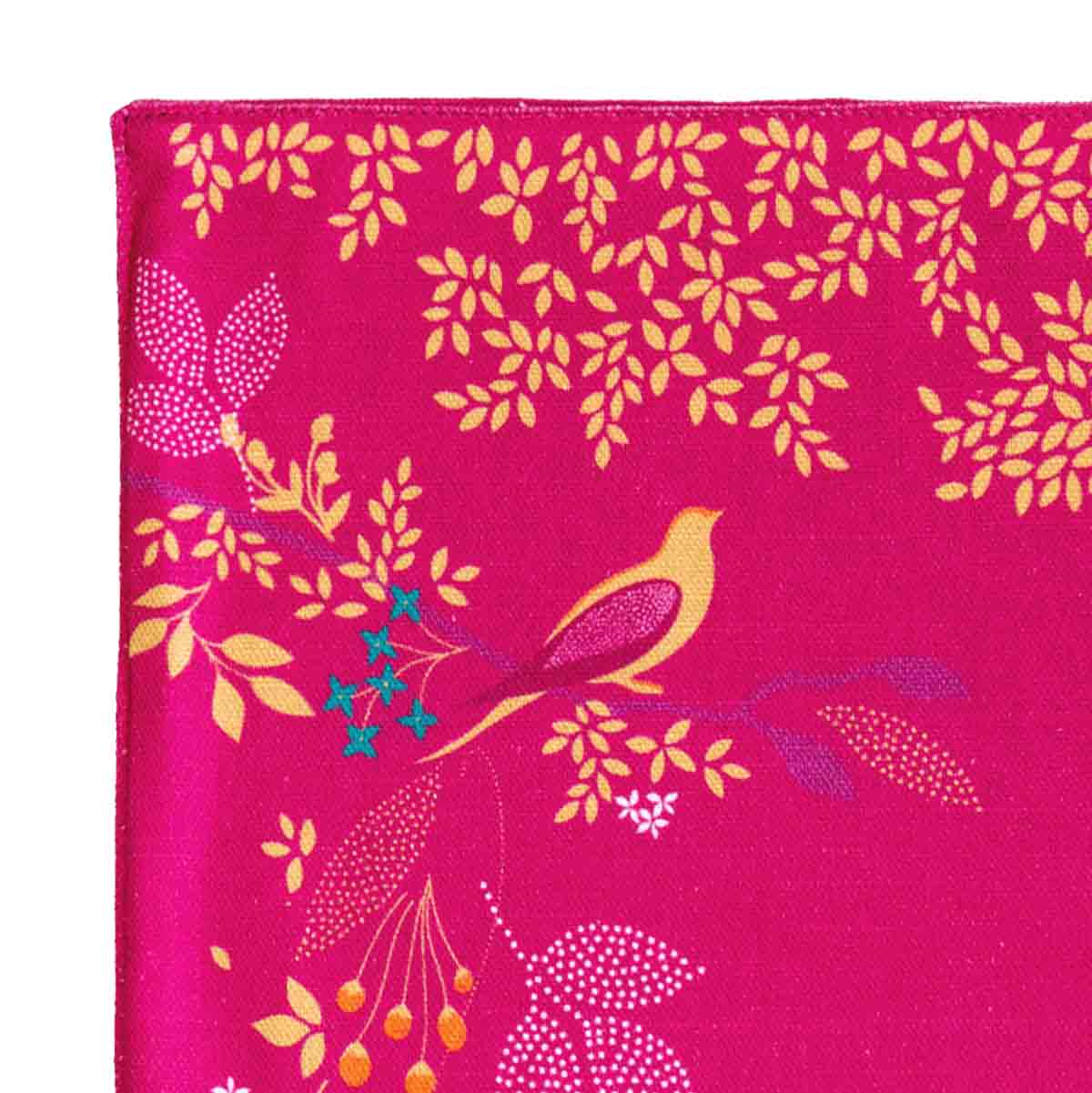 Sara Miller London Artisanne Noir Collection Napkins - Pink - Set of 2 40cm x 40cm Set