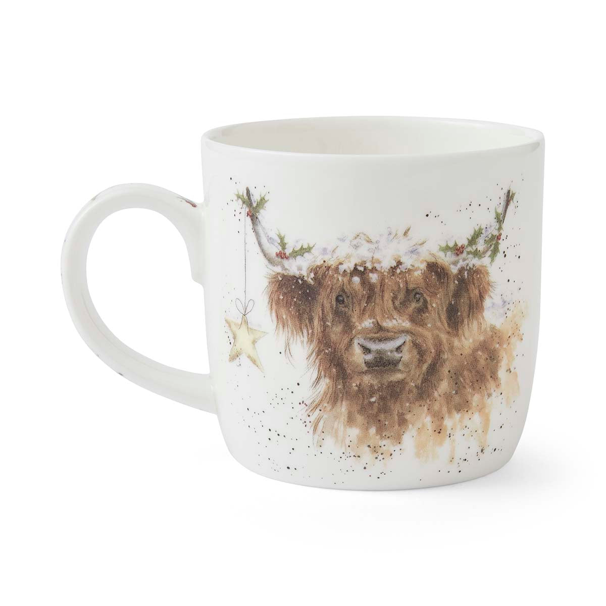 NEW Wrendale Designs - Little Wren Highland Star (Cow) 0.31L Set of 6
