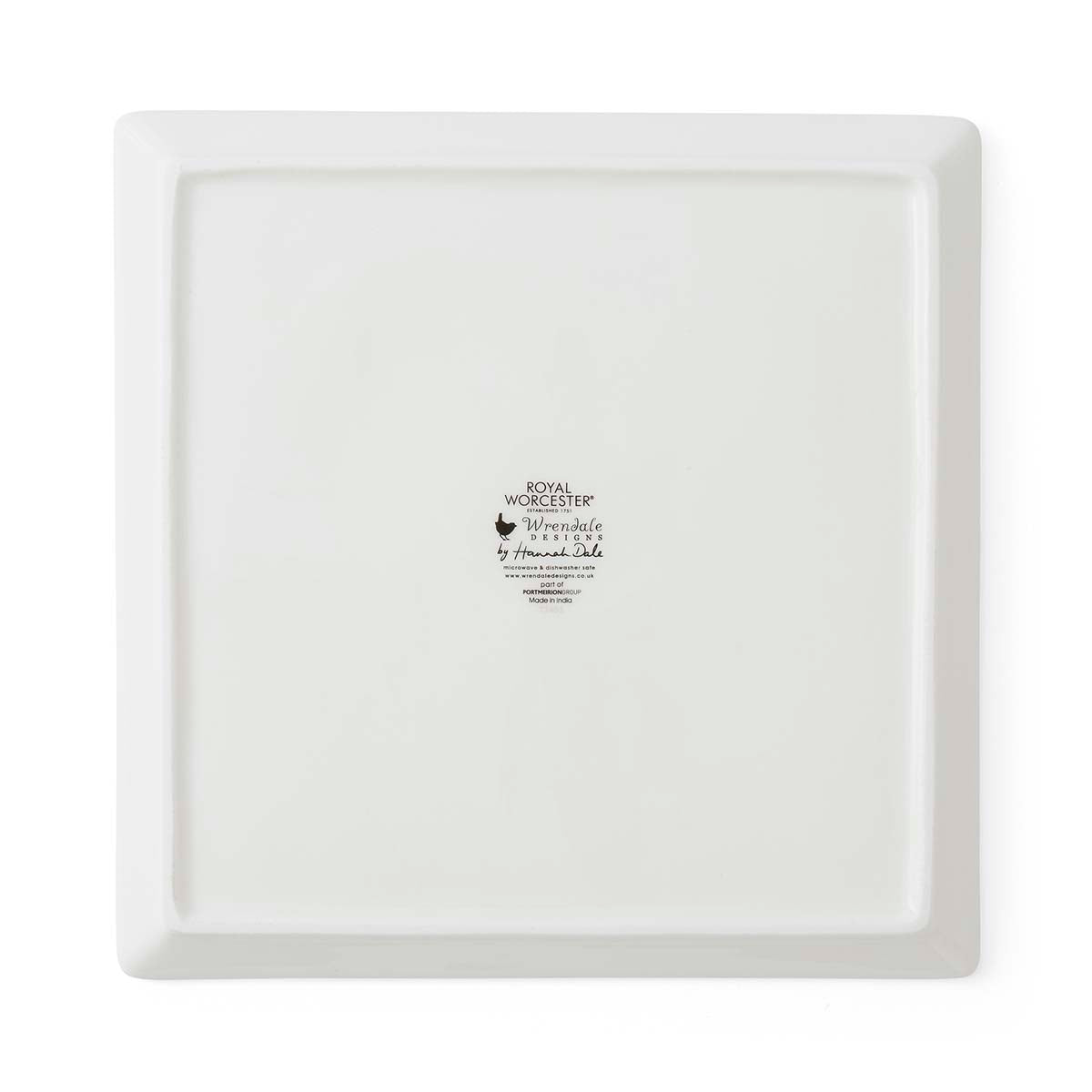 NEW Wrendale Designs - Little Wren Square Plate (Highland Cow) 23cm x 23cm Single