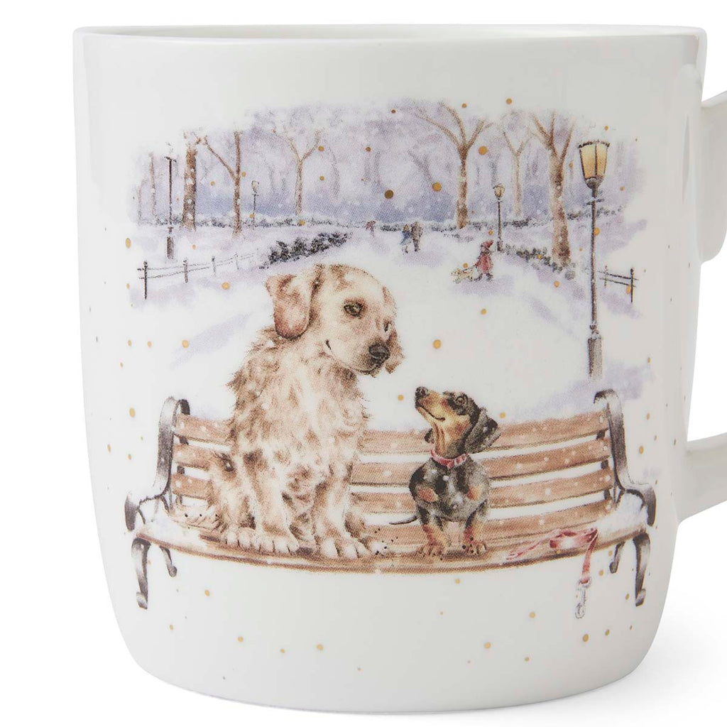 NEW Wrendale Designs - Little Wren Large Mug - Winter Walks 0.40L Single