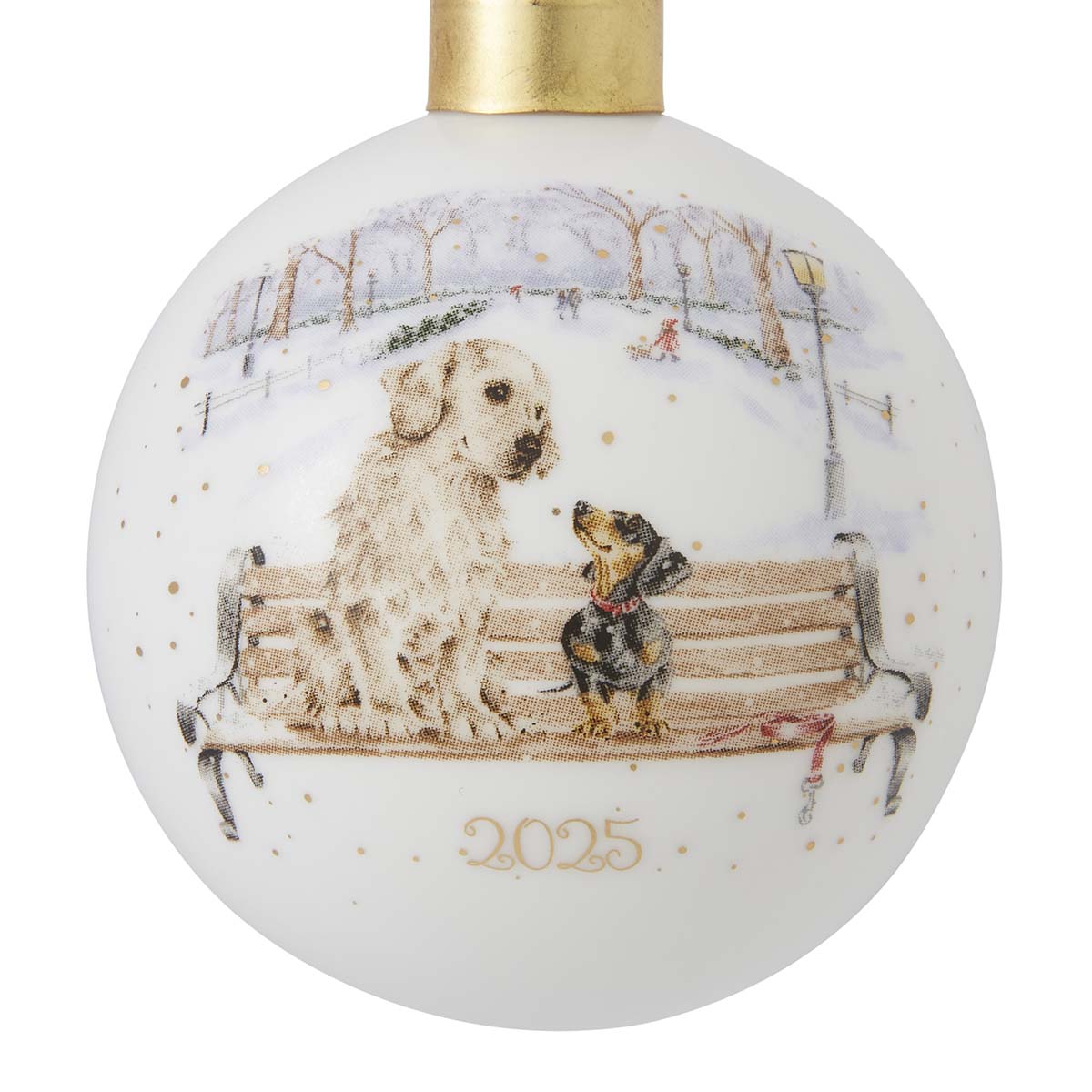 NEW Wrendale Designs - Little Wren Bauble - Winter Walks 6.6cm Single