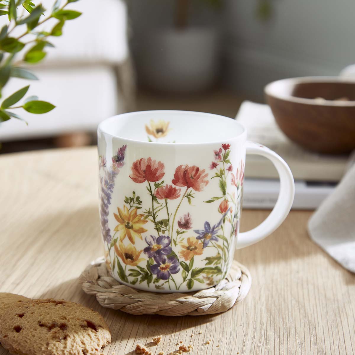 Mug Meirion Wildflowers Mug 0.32L Set of 6