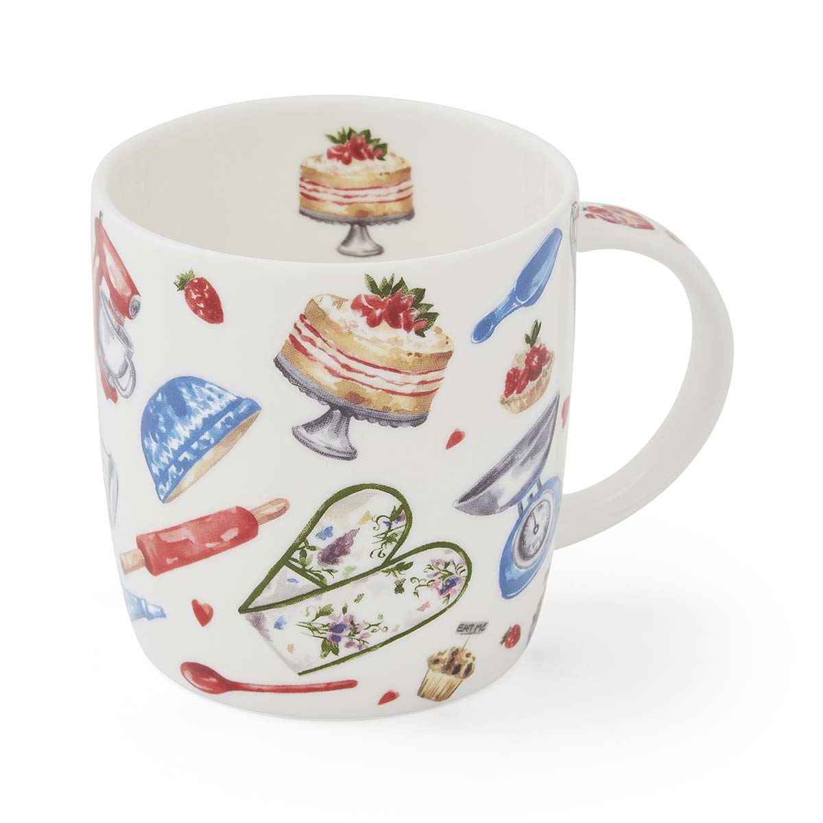 Mug Meirion Baked with Love Mug 0.32L Set of 6