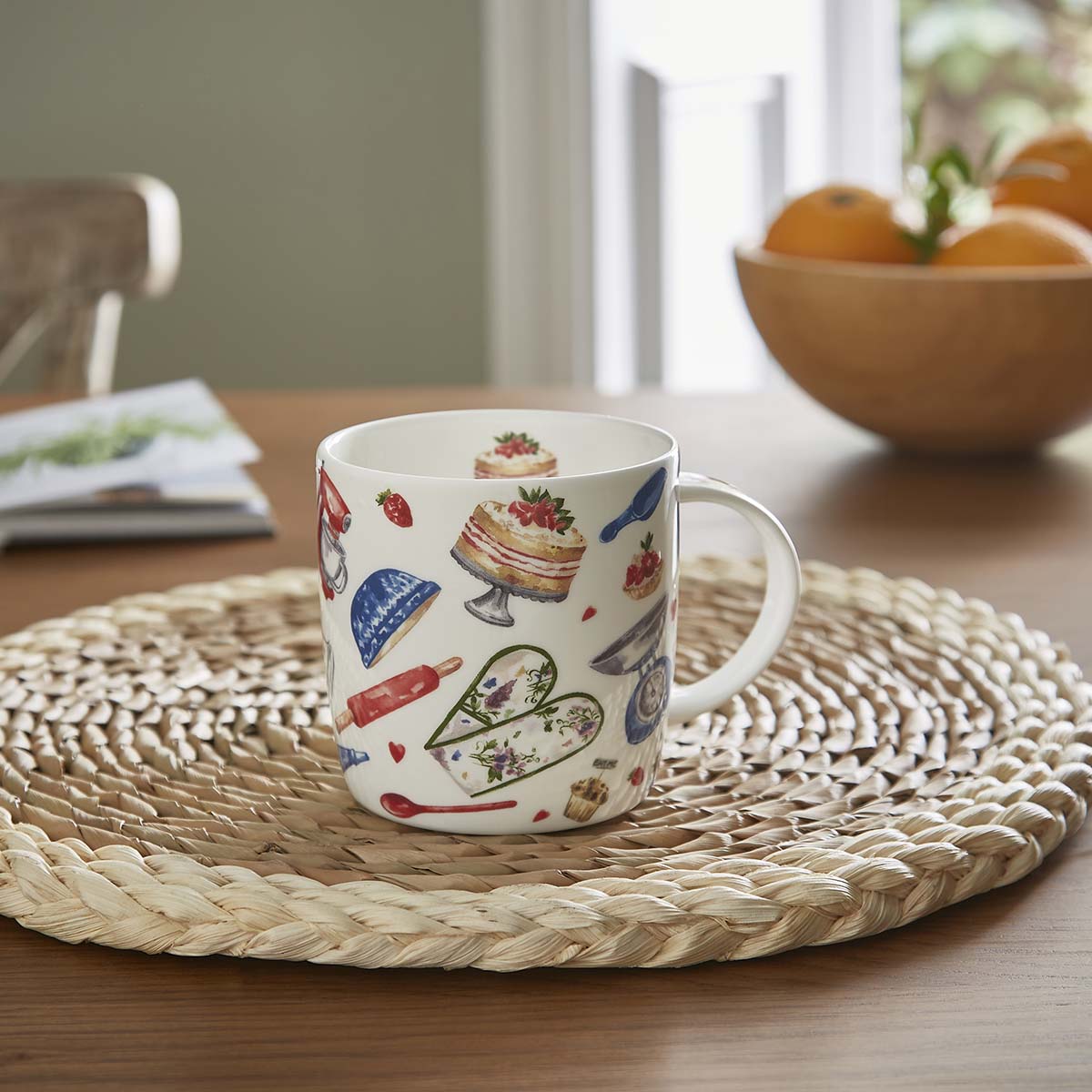 Mug Meirion Baked with Love Mug 0.32L Set of 6