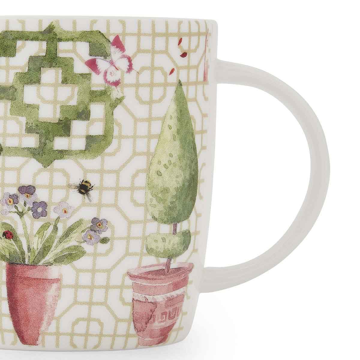 Mug Meirion Green Thumb Mug 0.32L Set of 6