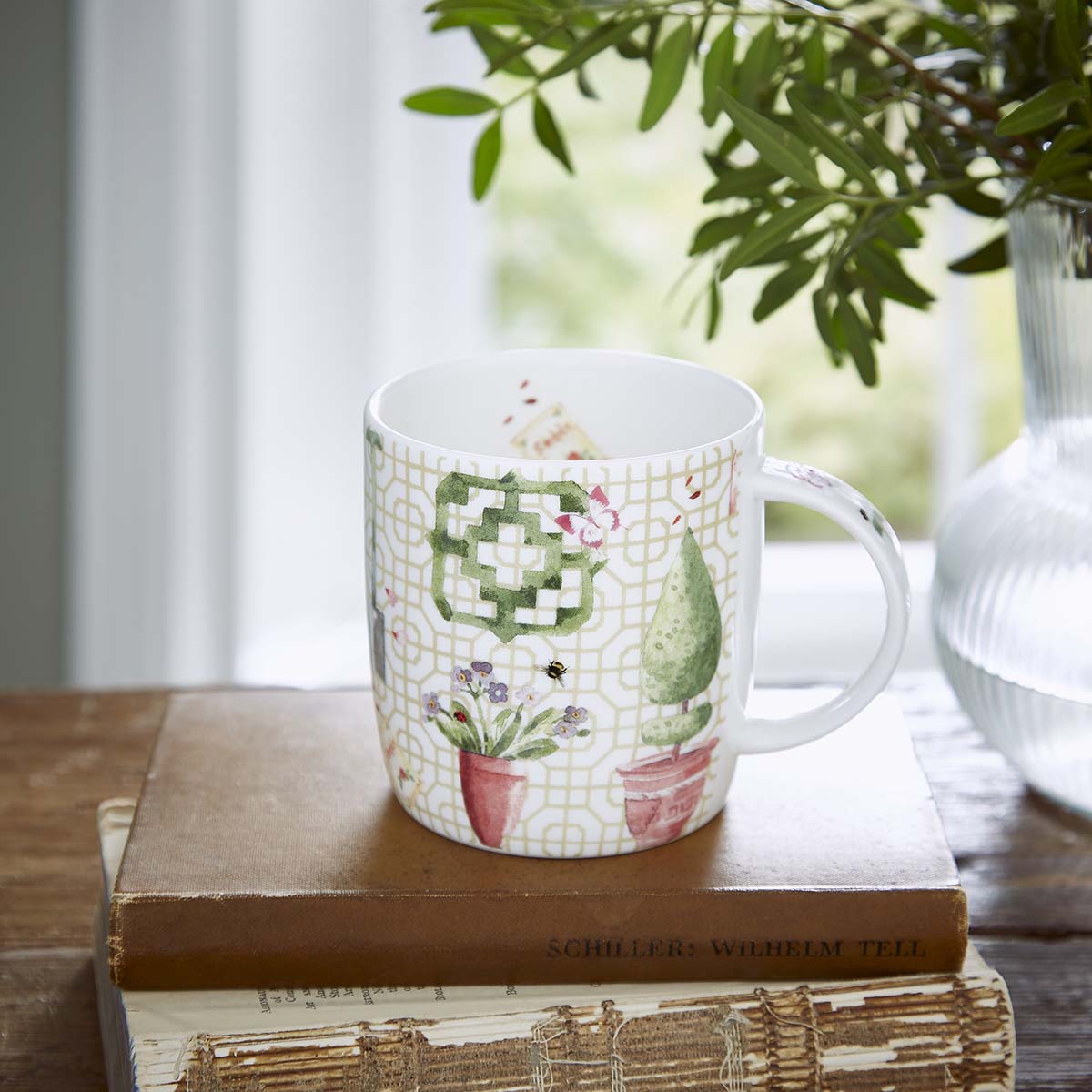 Mug Meirion Green Thumb Mug 0.32L Set of 6