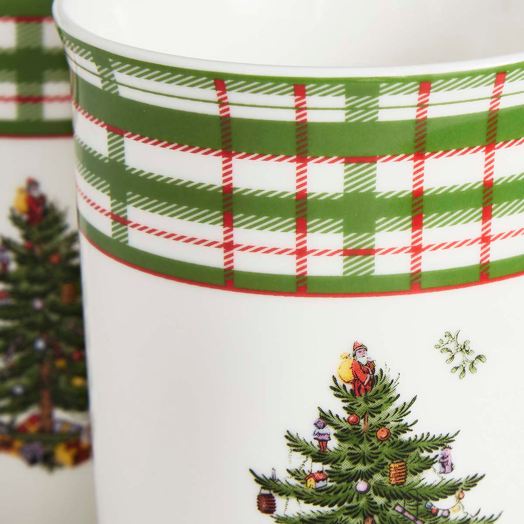 NEW Christmas Tree  Annual 2025 5pc Mug and Tin Set Tin 23cm x 15 cm x 8.6cm 
Mug 0.34L 
Coaster 10.5cm x 10cm Set"