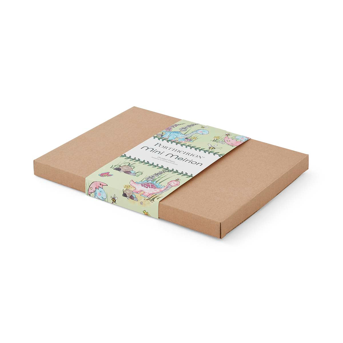 NEW Mini Meirion Divided Plate - Dinosaur 26.8cm x 21cm Single