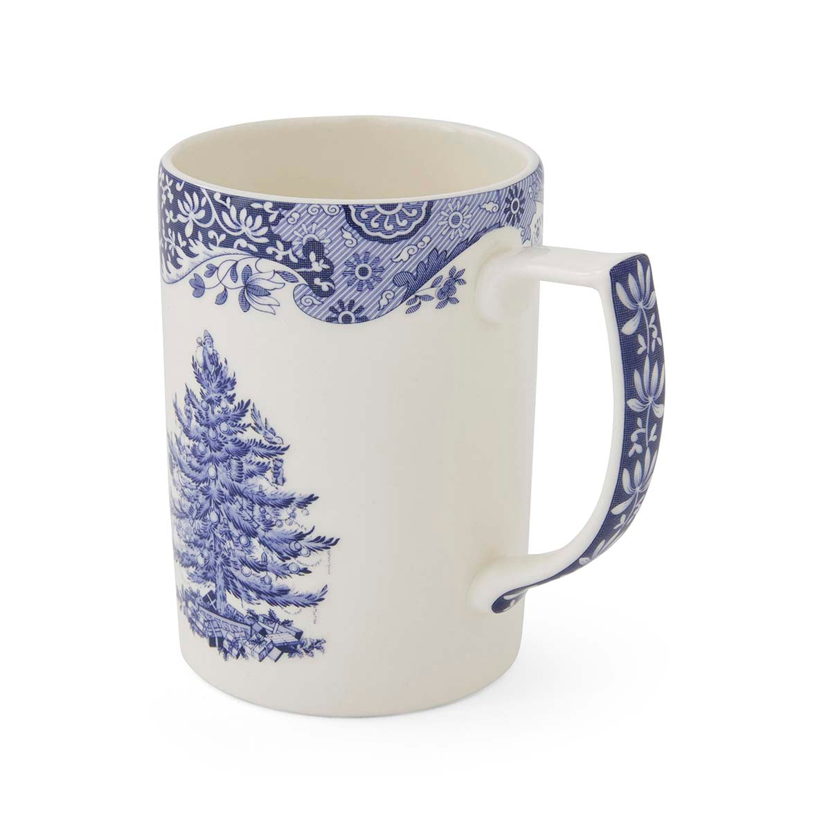 Blue Italian Christmas Tree  Mug 12oz