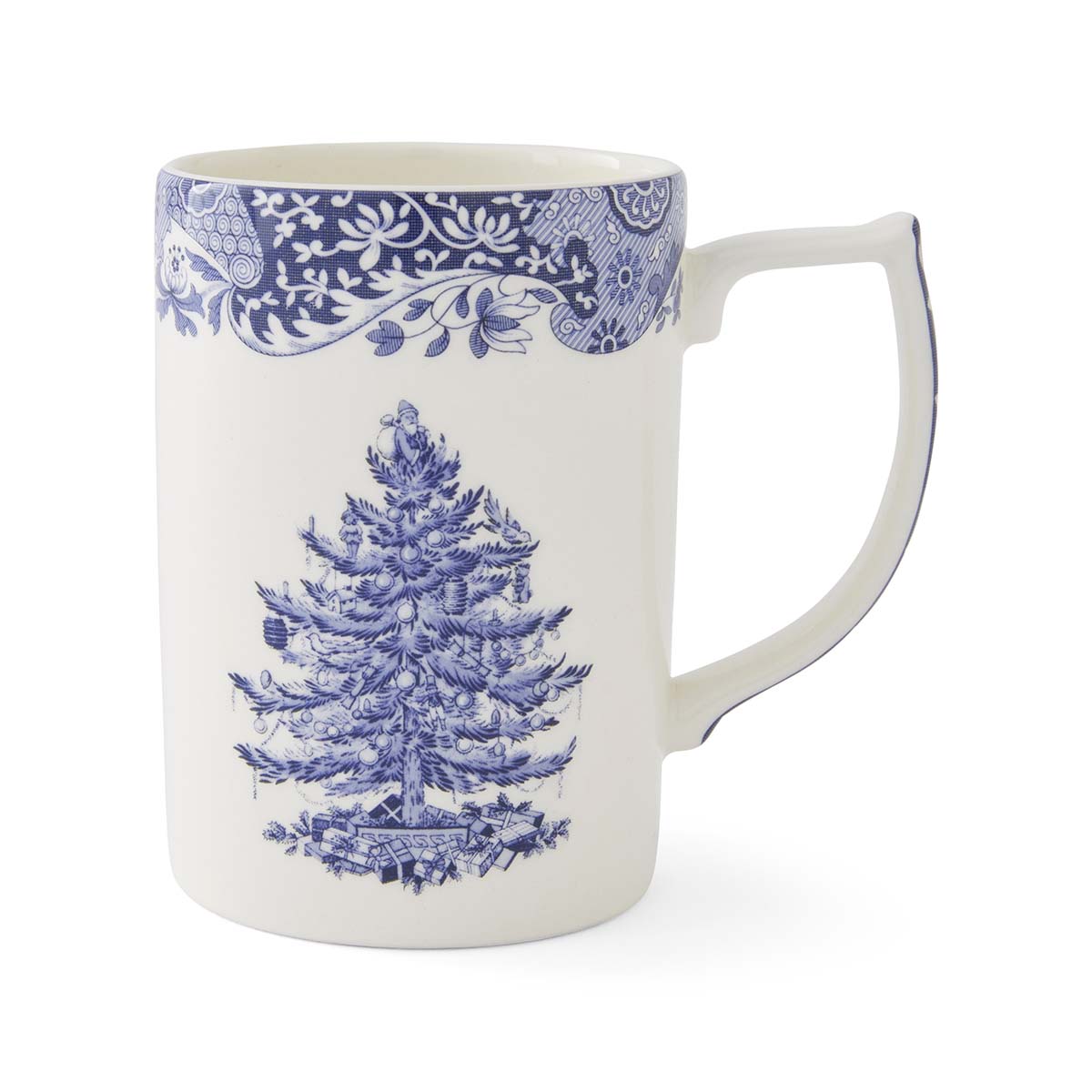 Blue Italian Christmas Tree  Mug 12oz