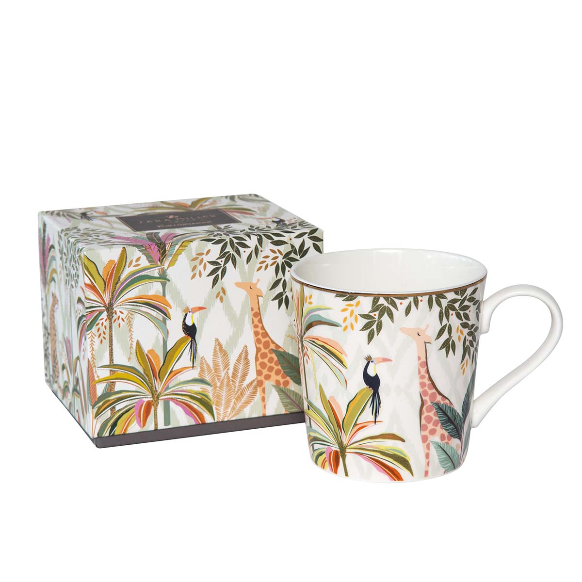 Sara Miller London Palm Garden Mug 0.34L Single