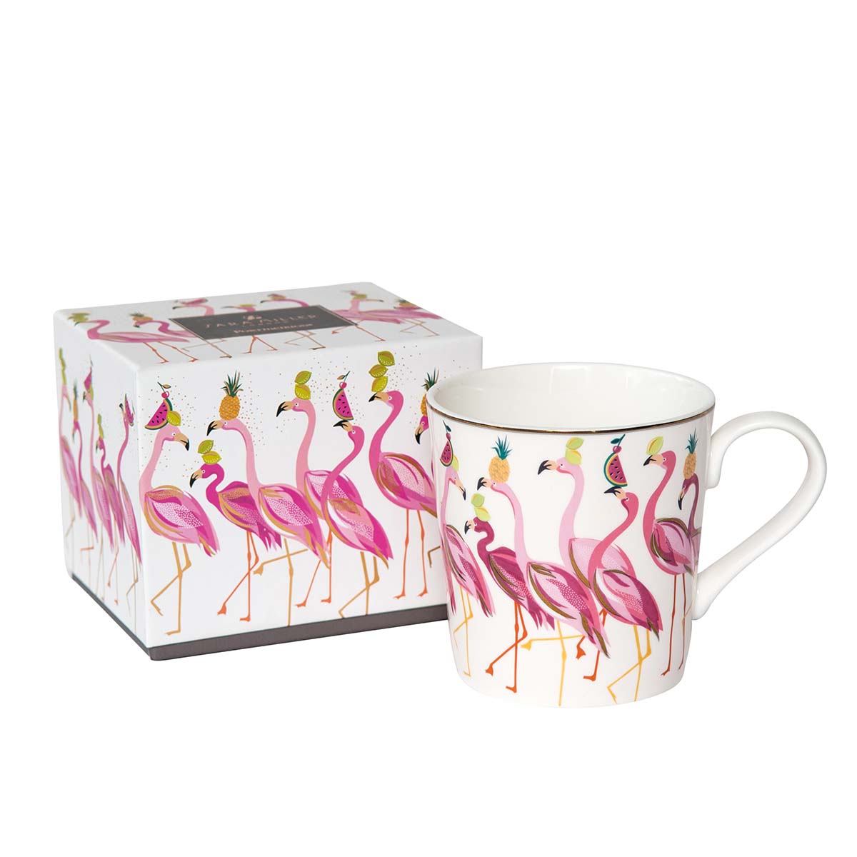 Sara Miller London Fabulous Flamingo Mug 0.34L Single