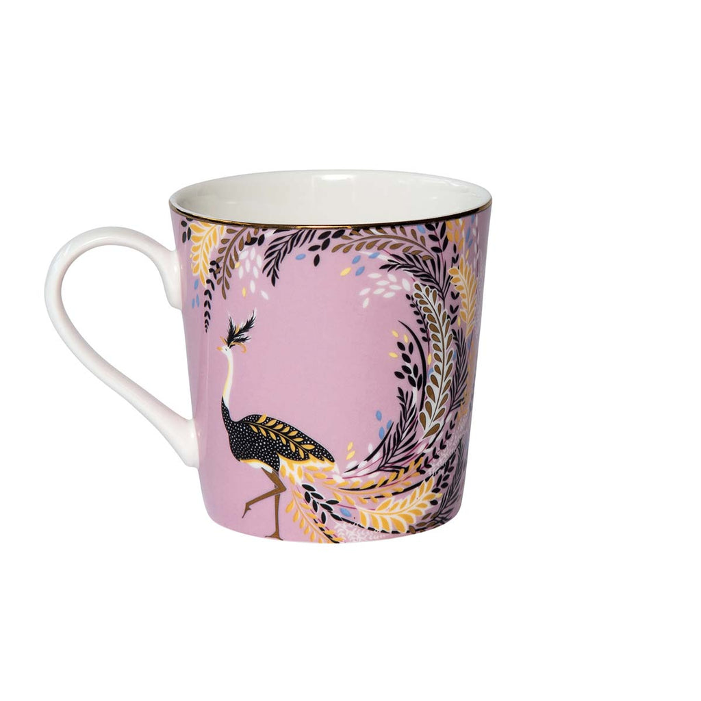 Sara Miller London Ostrich Tail Feathers Mug 0.34L Single