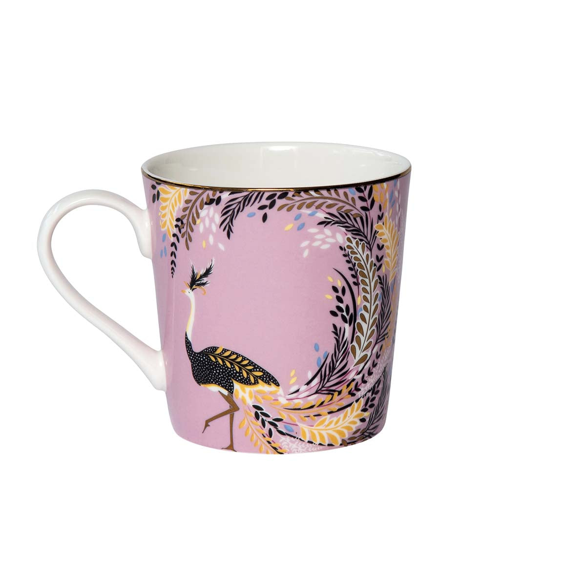 Sara Miller London Ostrich Tail Feathers Mug 0.34L Single