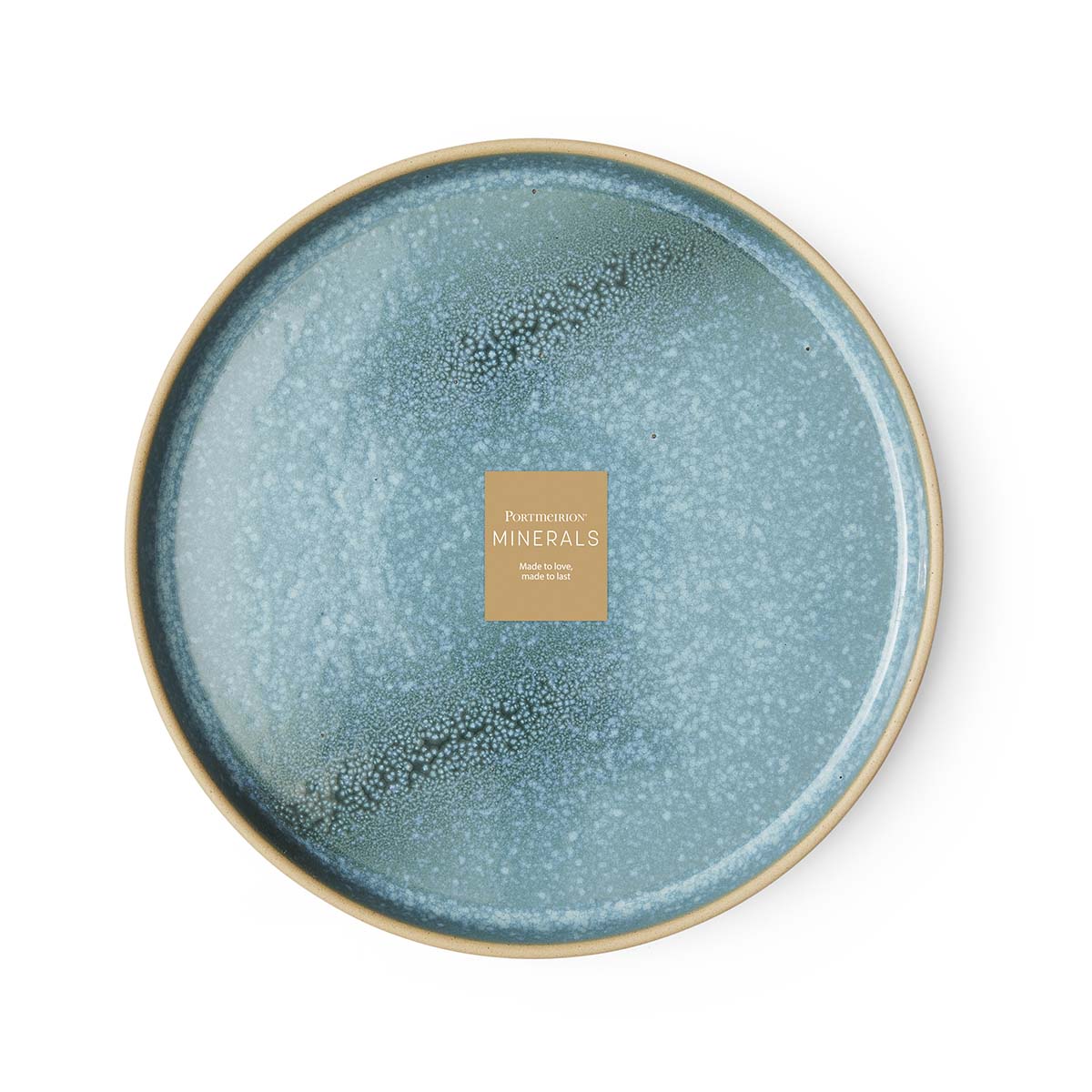 NEW MPortmeirion Mineralsinerals Dinner Plate - Jade 26.6cm Set of 4