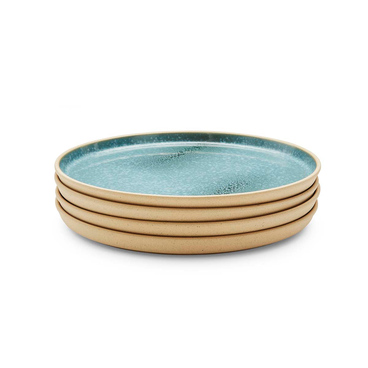 NEW MPortmeirion Mineralsinerals Dinner Plate - Jade 26.6cm Set of 4