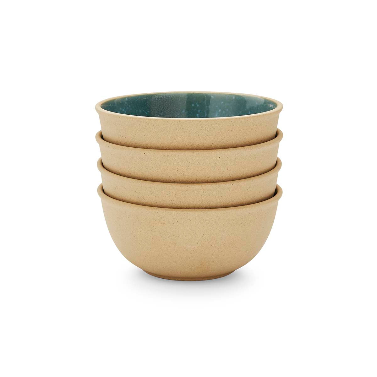 NEW MPortmeirion Mineralsinerals Medium Bowl - Jade 15.2cm Set of 4