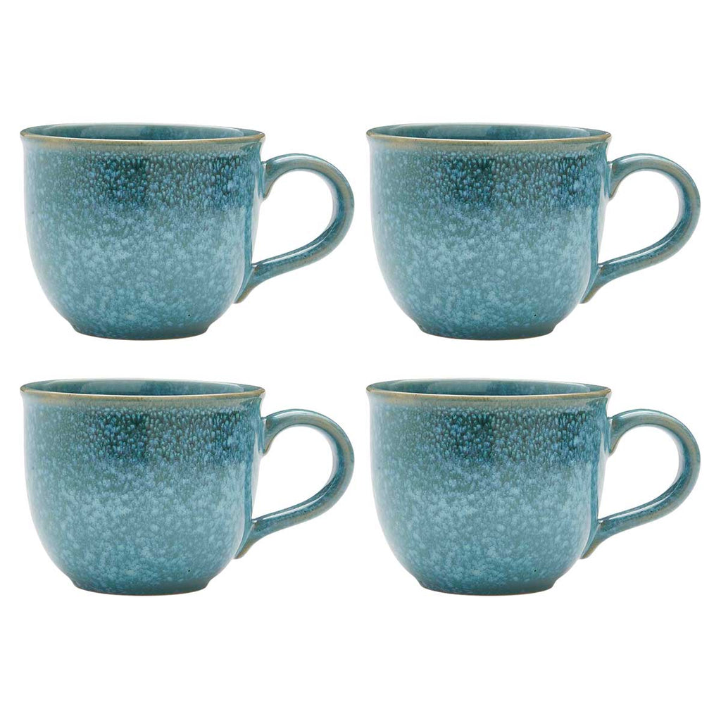 NEW MPortmeirion Mineralsinerals Mug - Jade 0.34L Set of 4