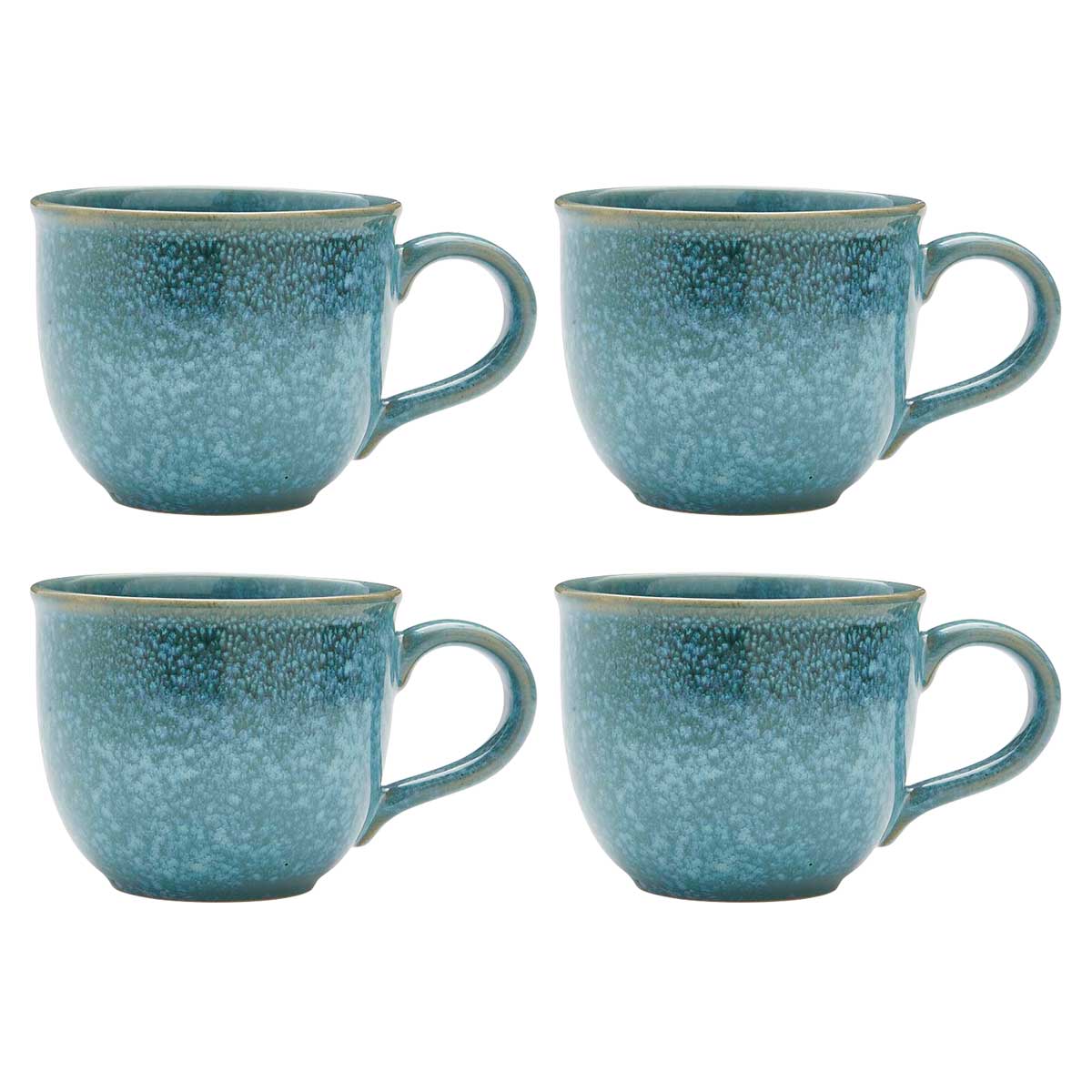 NEW MPortmeirion Mineralsinerals Mug - Jade 0.34L Set of 4