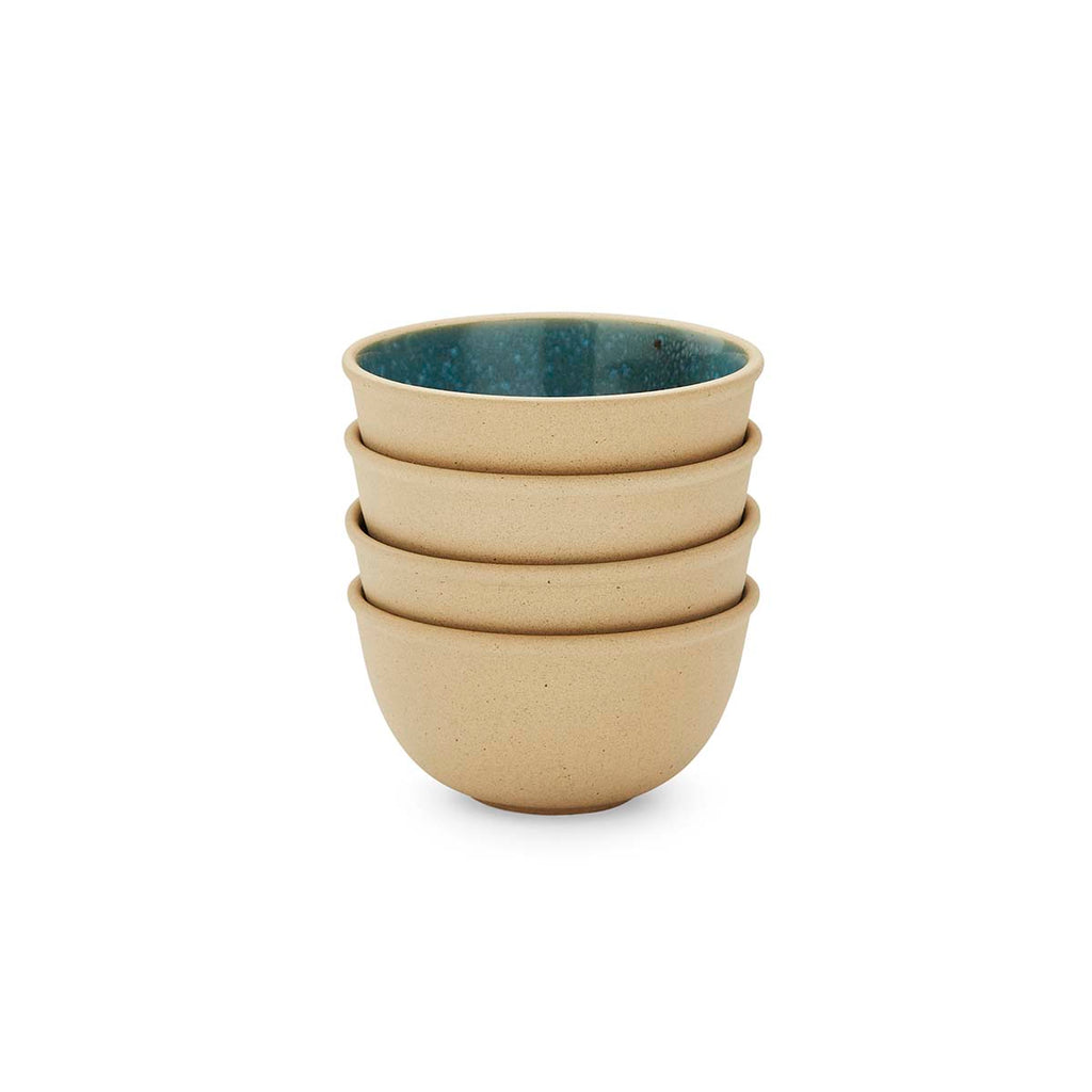 NEW MPortmeirion Mineralsinerals Small Bowl - Jade 11.4cm Set of 4
