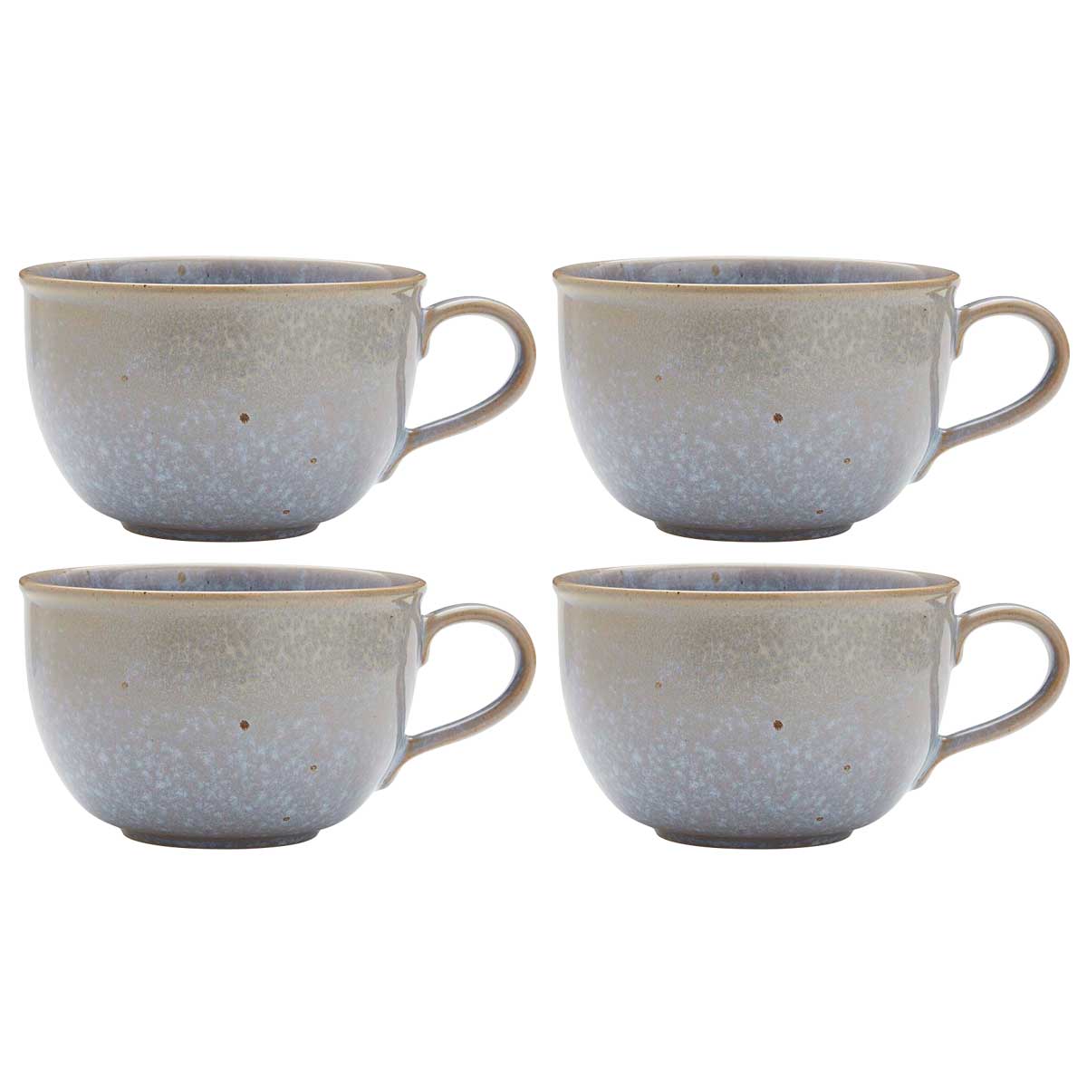 NEW MPortmeirion Mineralsinerals Jumbo Mug - Aquamarine 0.6L Set of 4