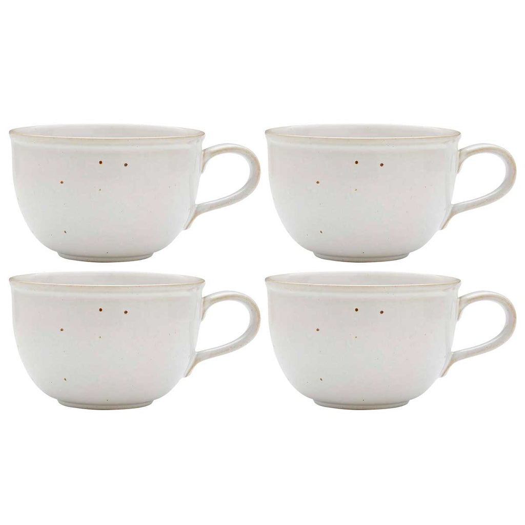 NEW MPortmeirion Mineralsinerals Jumbo Mug - Moonstone 0.6L Set of 4