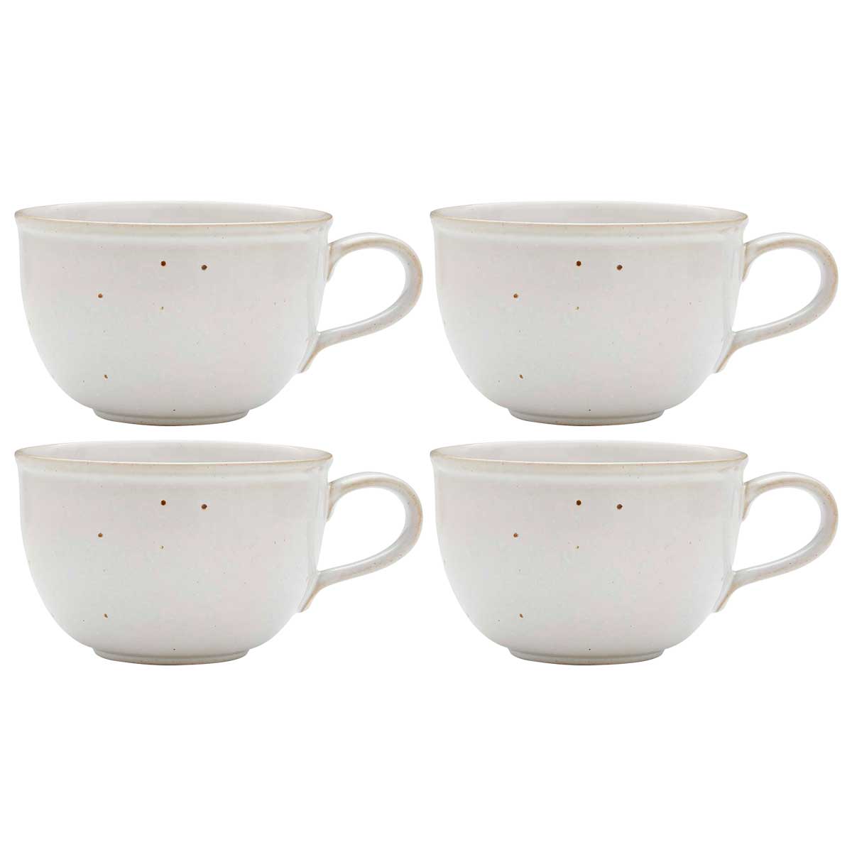 NEW MPortmeirion Mineralsinerals Jumbo Mug - Moonstone 0.6L Set of 4
