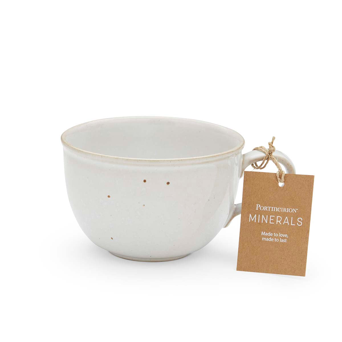 NEW MPortmeirion Mineralsinerals Jumbo Mug - Moonstone 0.6L Set of 4