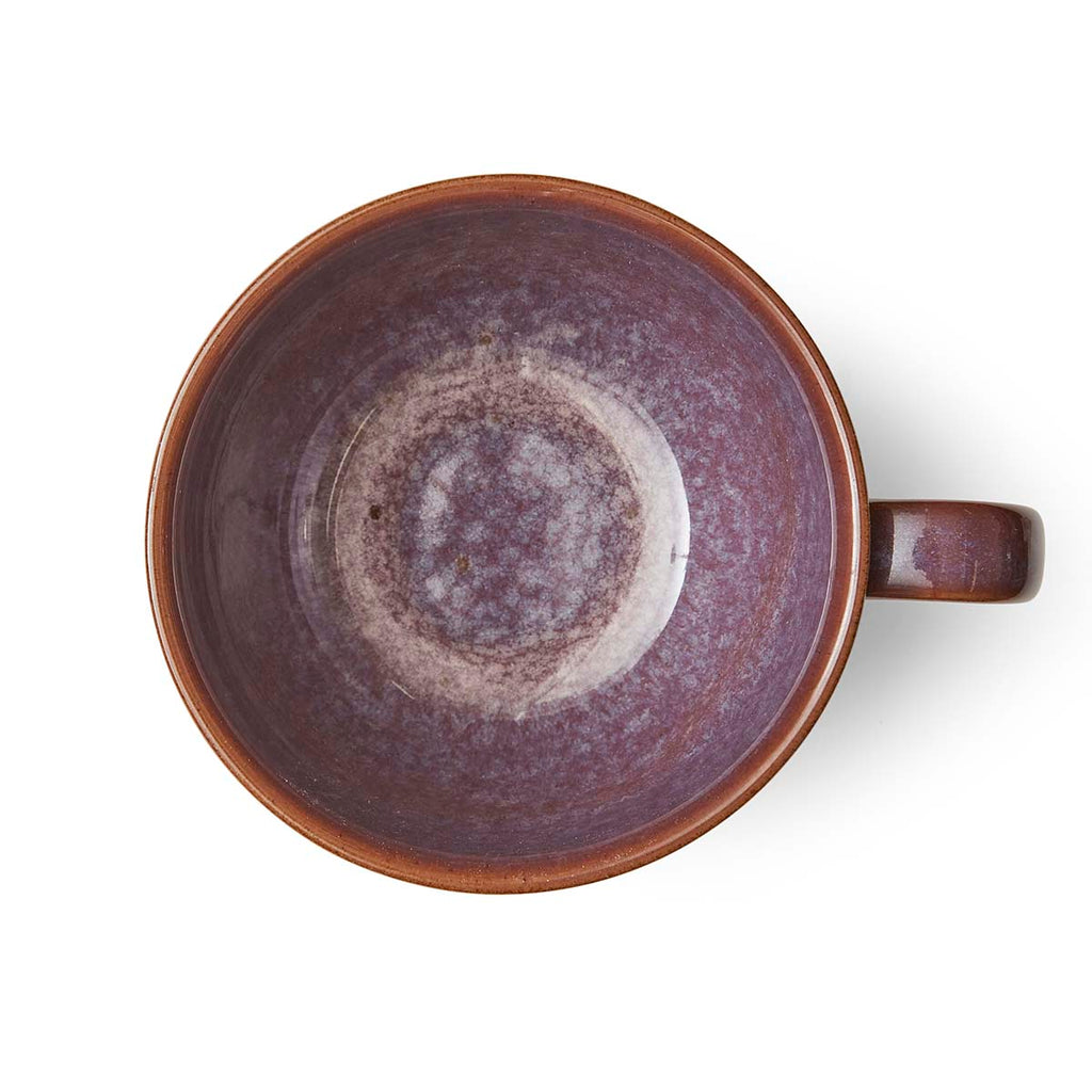 NEW MPortmeirion Mineralsinerals Jumbo Mug - Amethyst 0.6L Set of 4