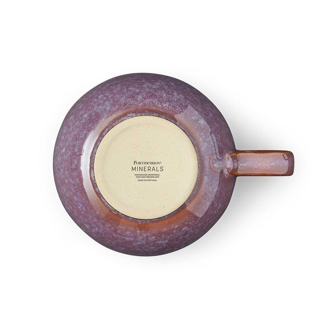 NEW MPortmeirion Mineralsinerals Jumbo Mug - Amethyst 0.6L Set of 4
