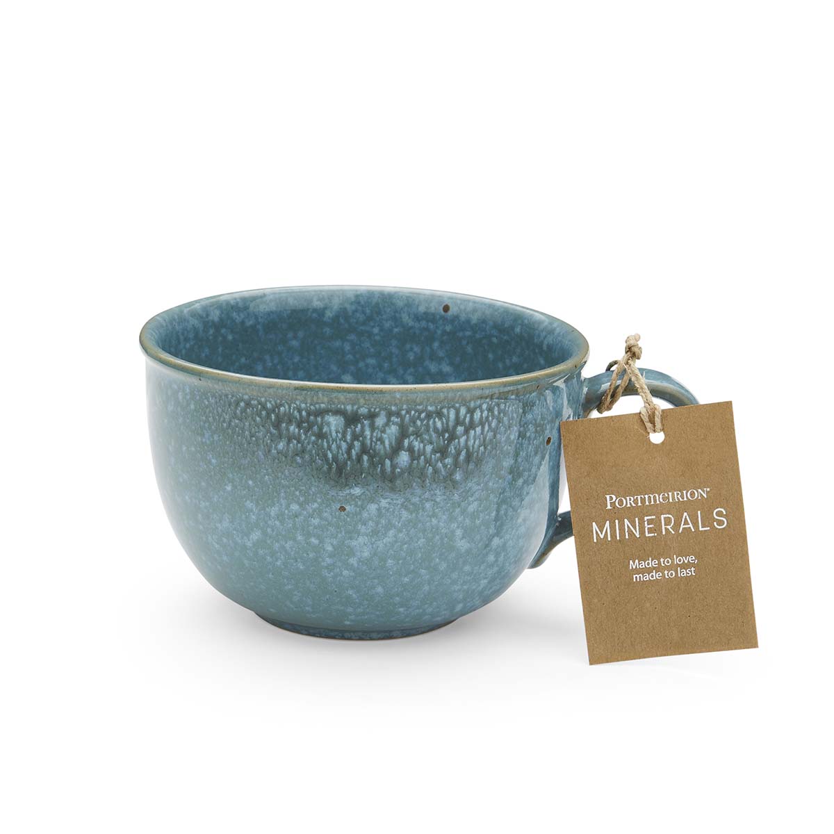 NEW MPortmeirion Mineralsinerals Jumbo Mug - Jade 0.6L Set of 4