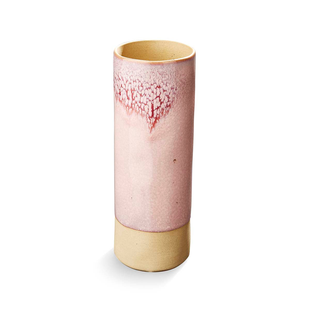 NEW MPortmeirion Mineralsinerals Medium Vase - Rose Quartz 25cm Single